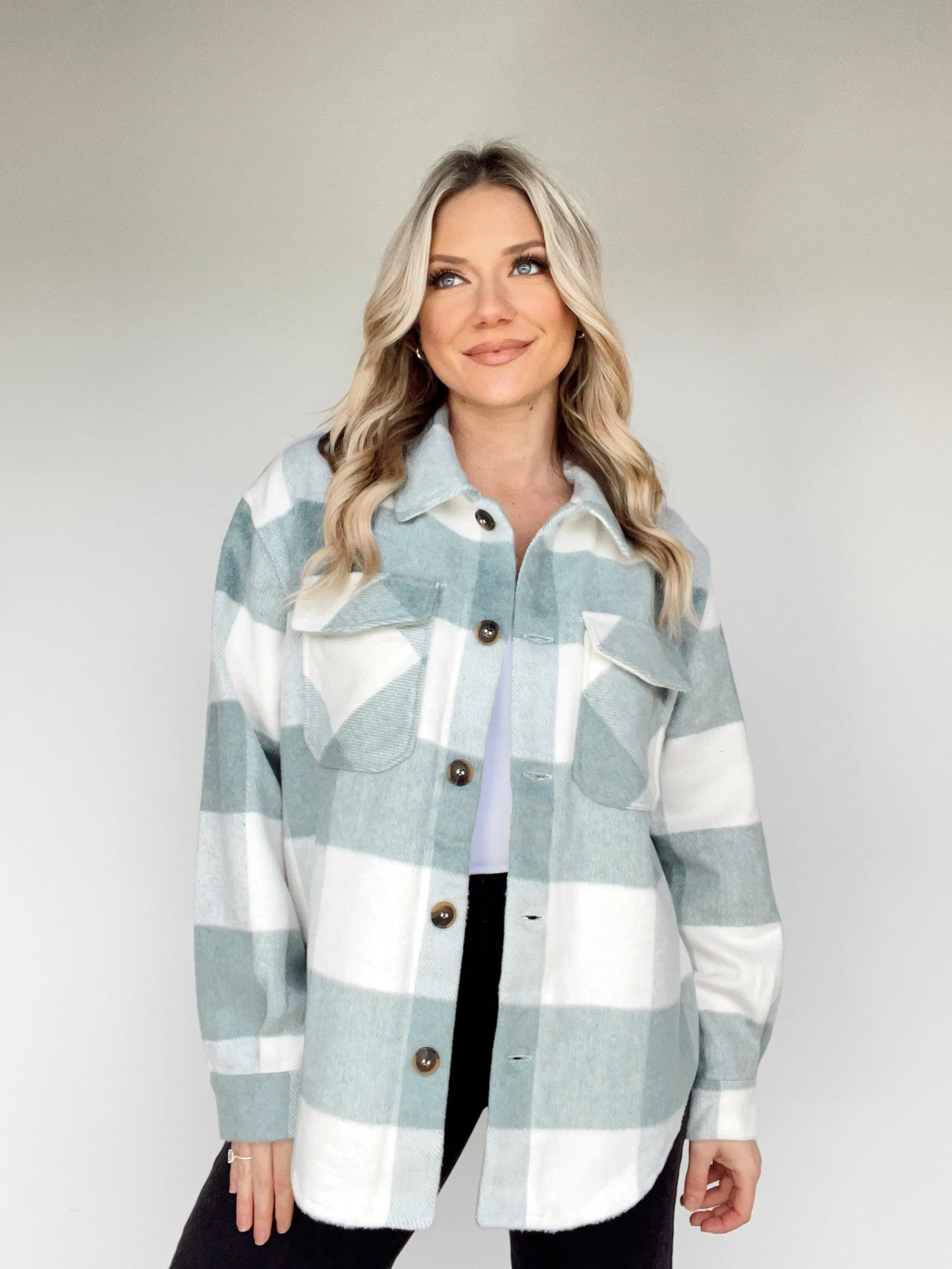 Plaid Perfection Jacket sold by LANE 201 product image thumbnail 4