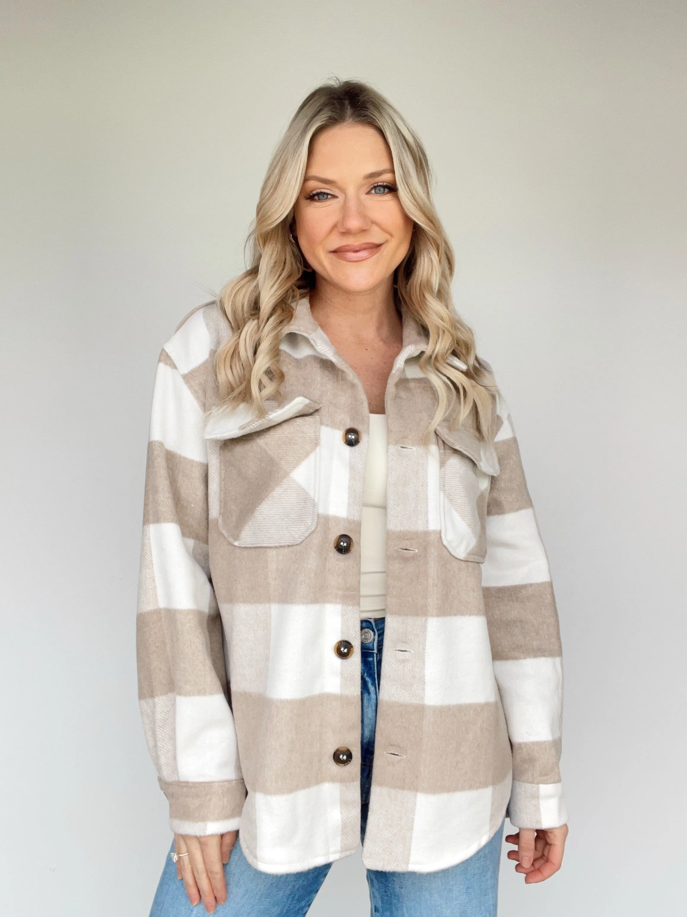 Plaid Perfection Jacket sold by LANE 201 product image thumbnail 5