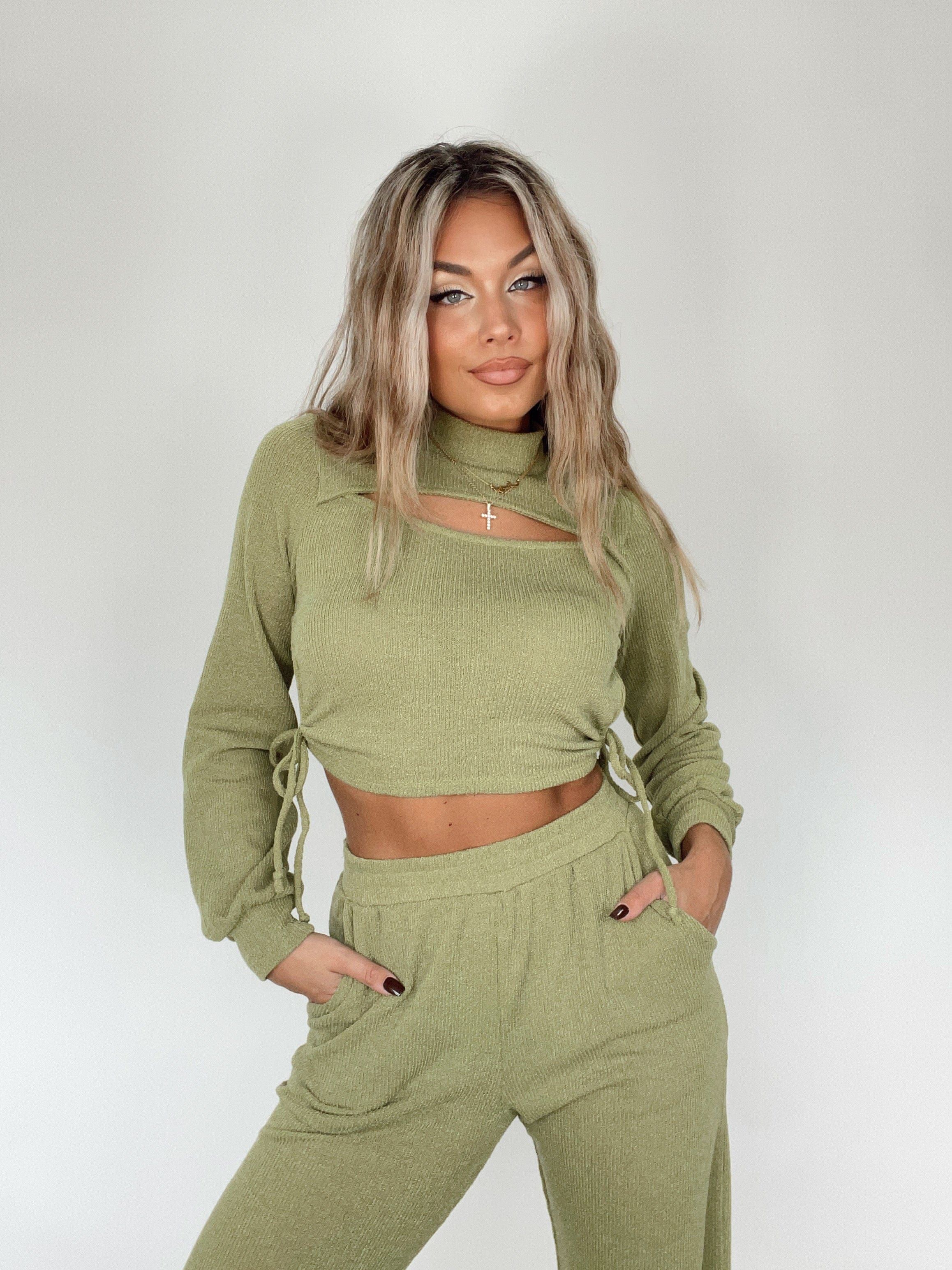 Green With Envy Top sold by LANE 201