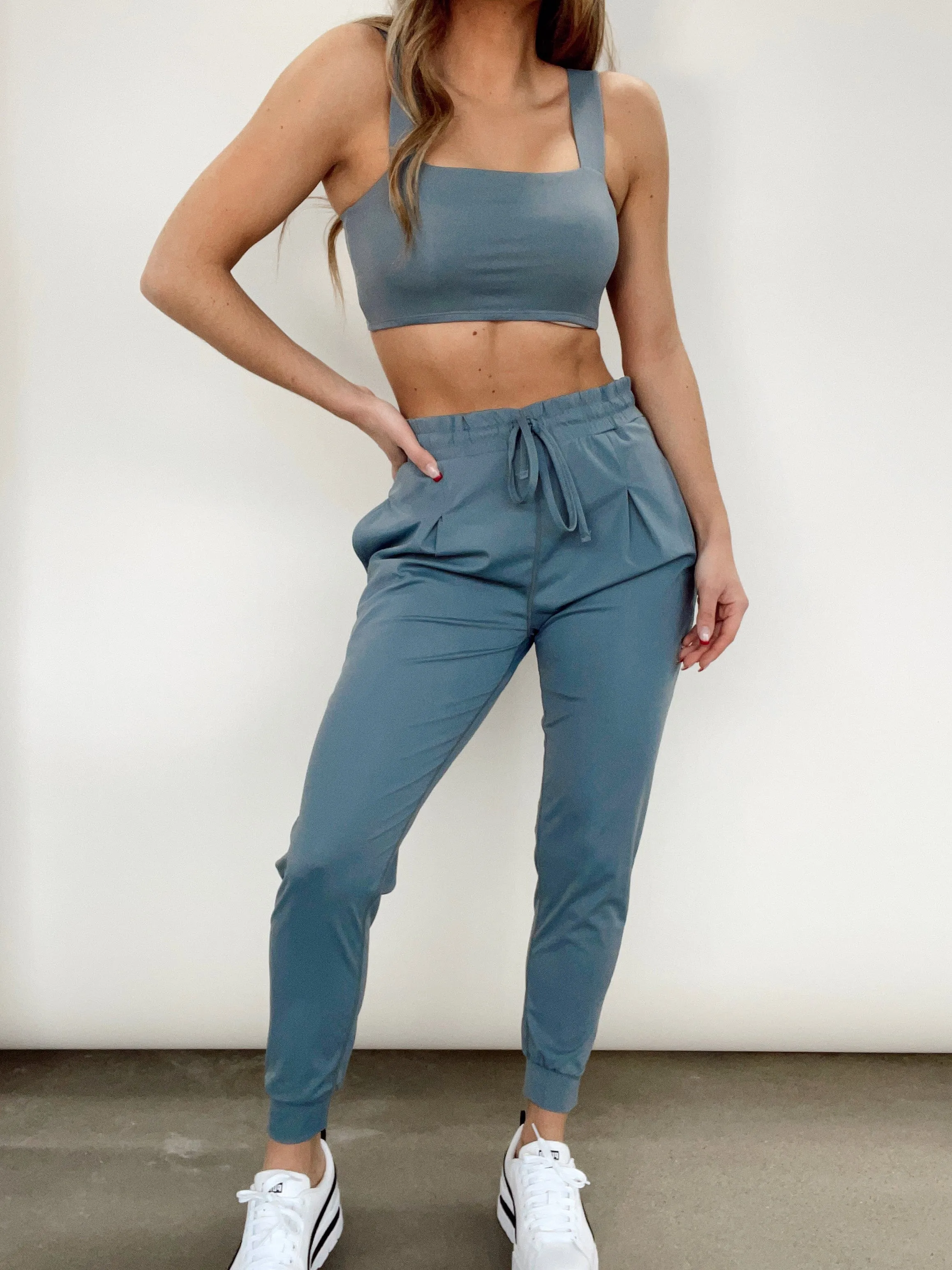 Grey Train For It Joggers sold by LANE 201