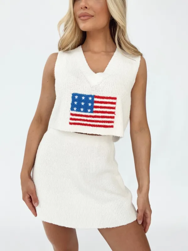 Miss Americana Skirt sold by LANE 201