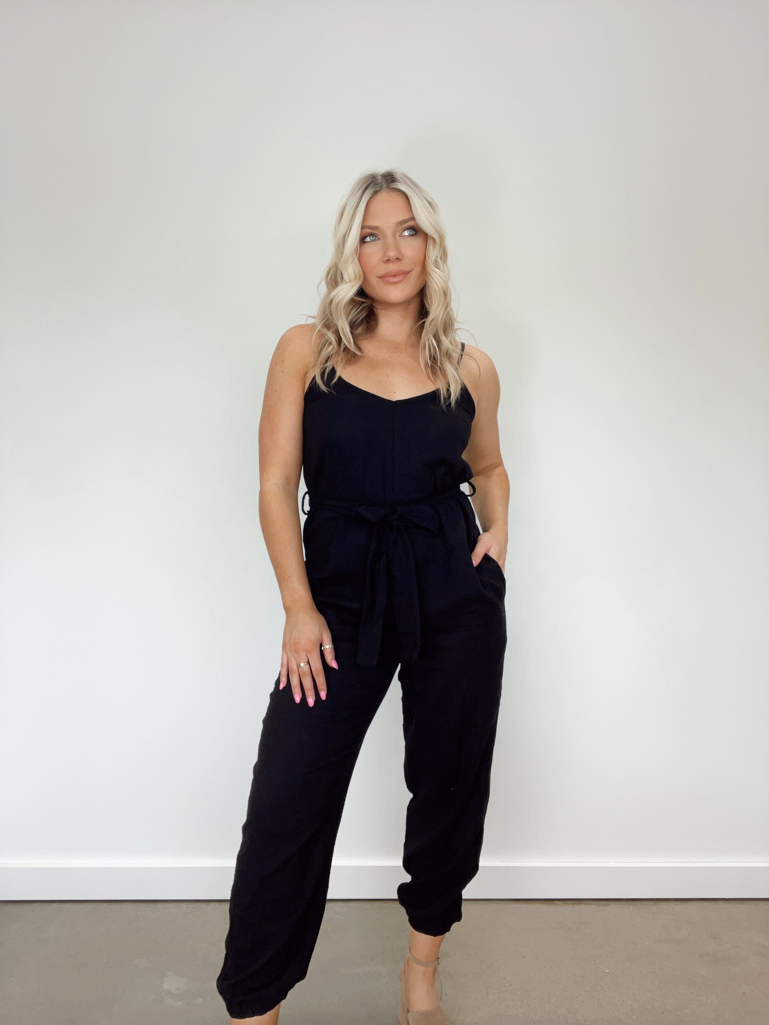 Weekend Chic Jumpsuit sold by LANE 201