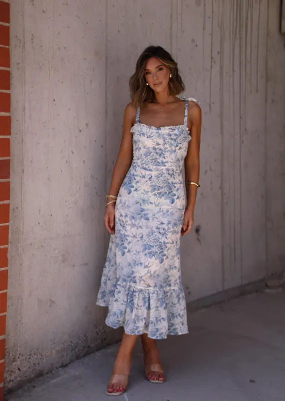 Late Summer Floral Dress sold by LANE 201