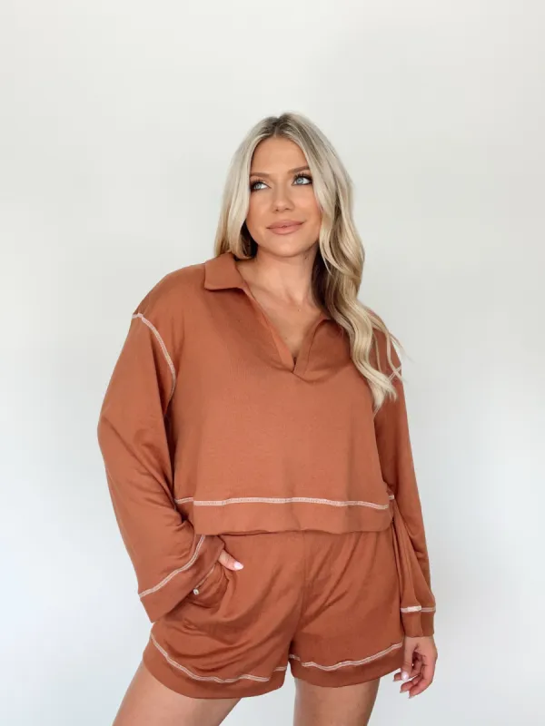 Pumpkin Spice Run Top made by Le Lis