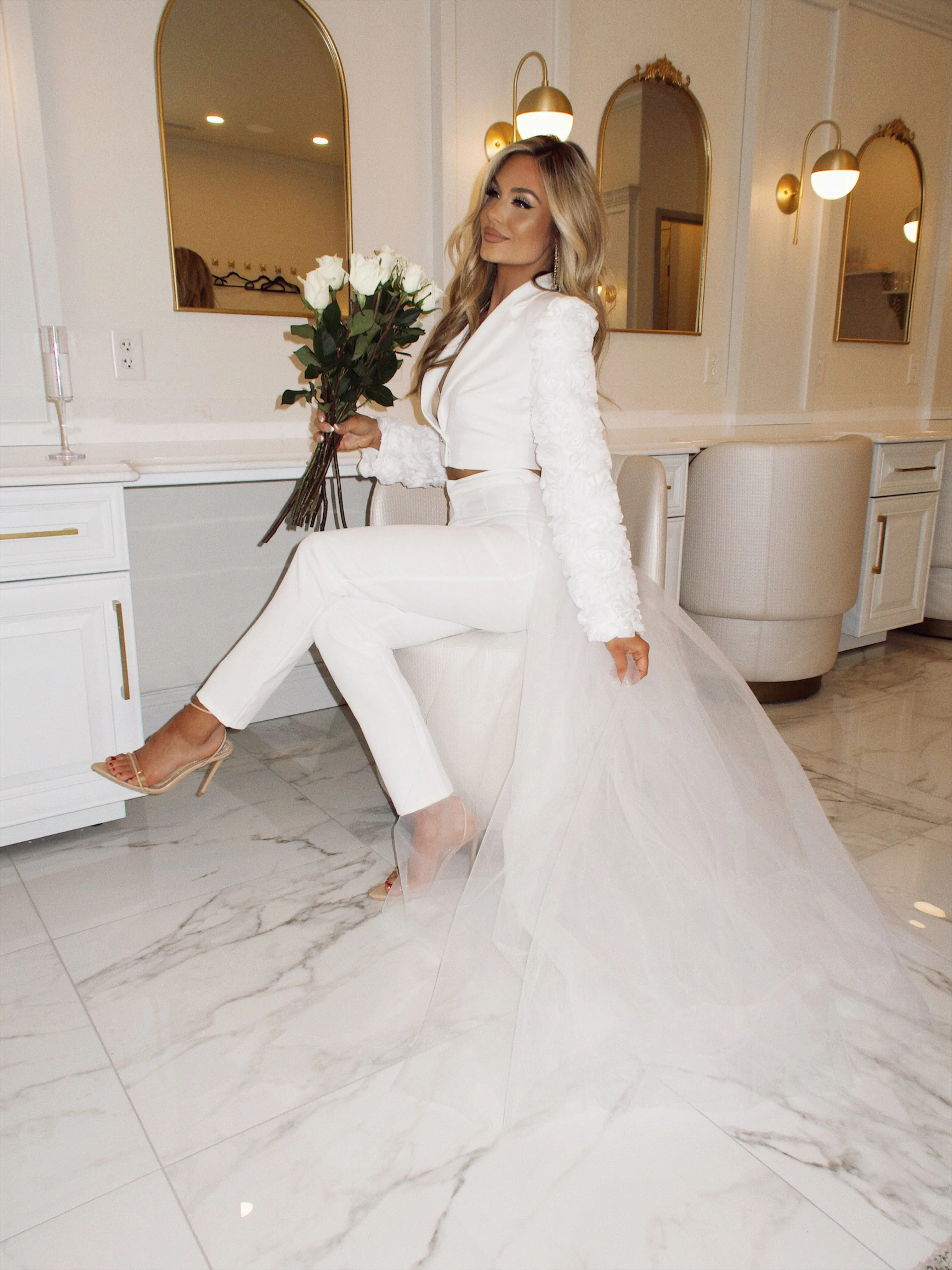 Tulle Trouser Pant sold by LANE 201 product image thumbnail 5