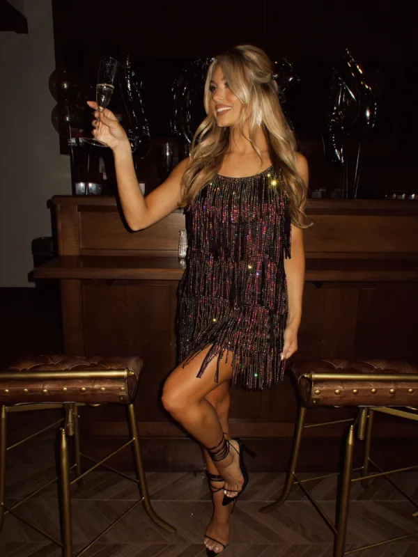 Fringe Fiesta Dress sold by LANE 201