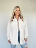 Slope Side Shacket sold by LANE 201