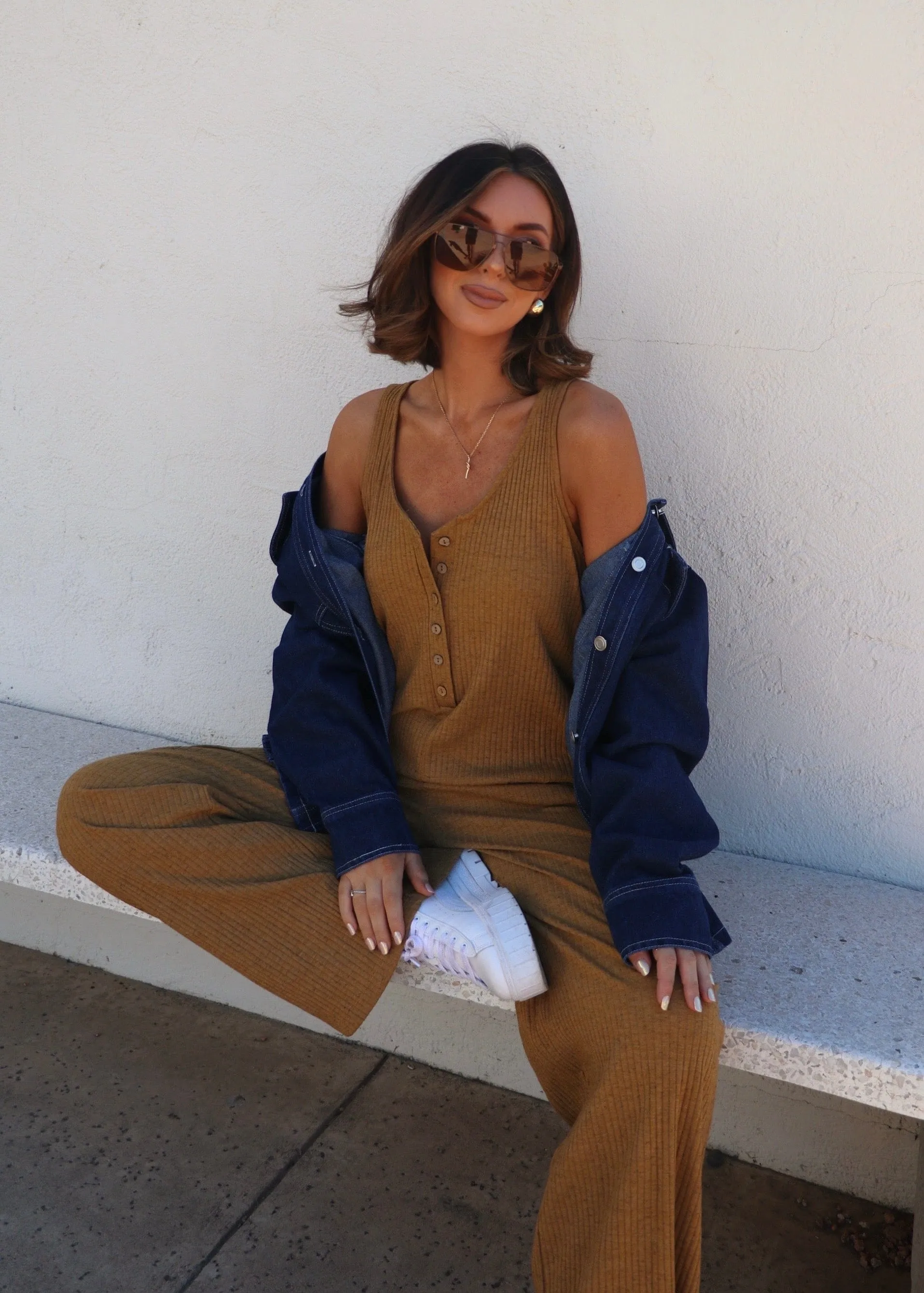 Autumn Days Jumpsuit sold by LANE 201 product image thumbnail 2