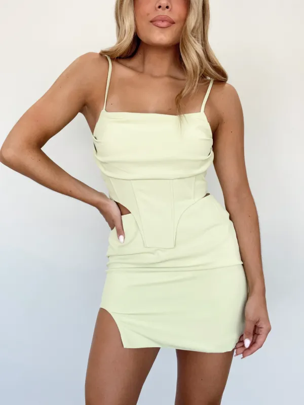 Lush Lime Skirt sold by LANE 201