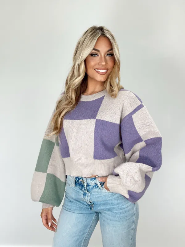 Patchwork Dream Sweater sold by LANE 201