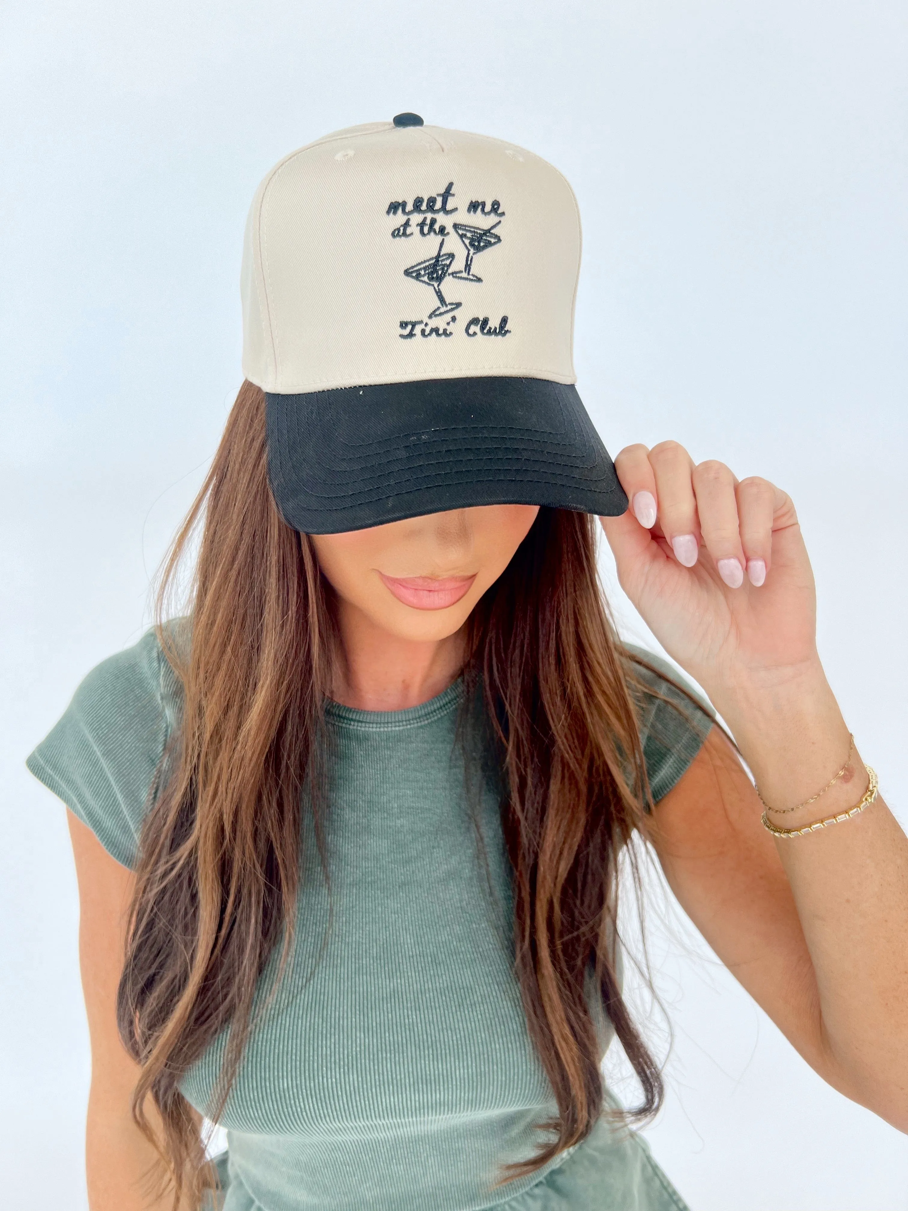 Tini Club Trucker Hat sold by LANE 201