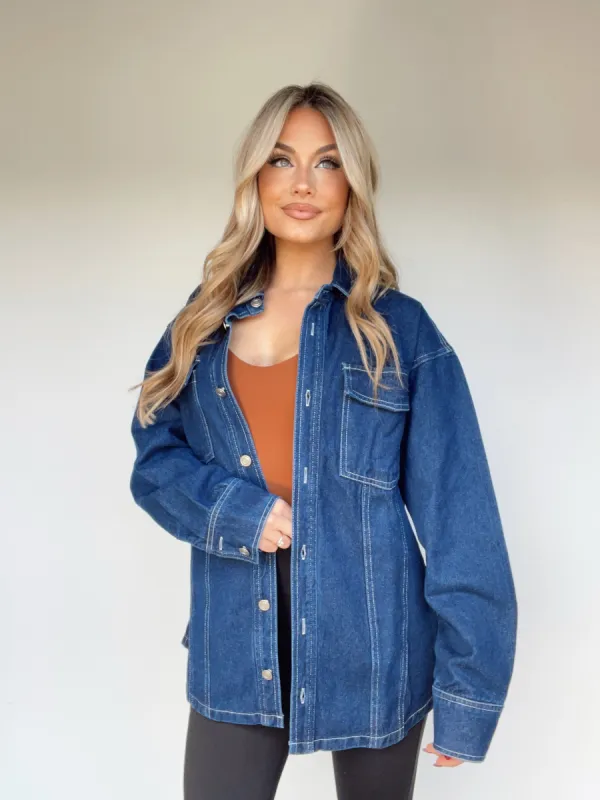 Carrie Denim Jacket made by LANE 201