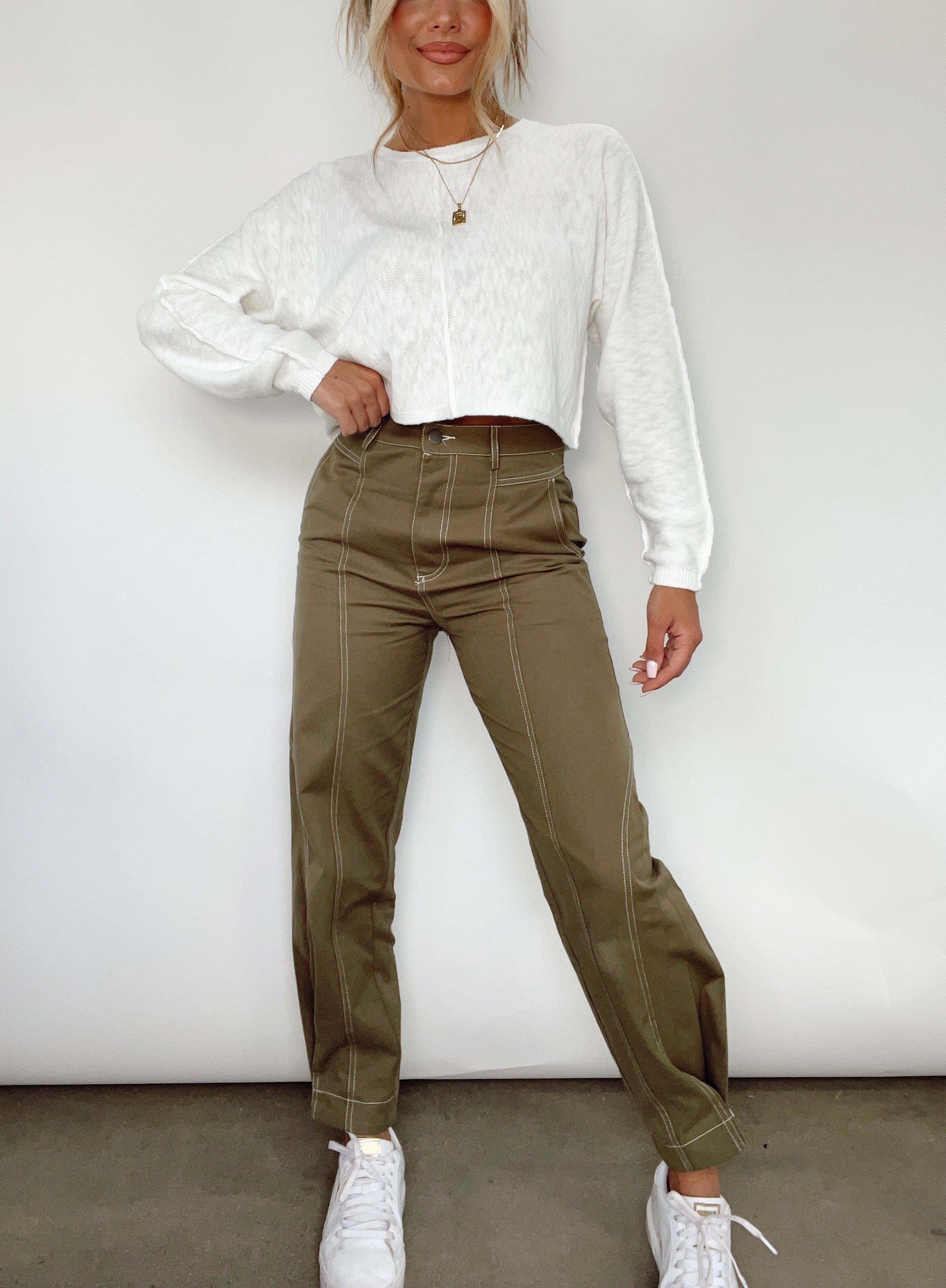 Chic Street Cargo Pants sold by LANE 201