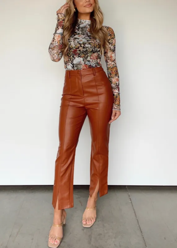 Bronzed Broadway Pants sold by LANE 201