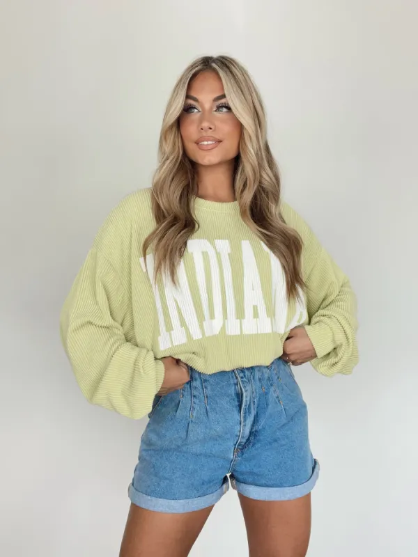 Indiana Graphic Sweatshirt sold by LANE 201