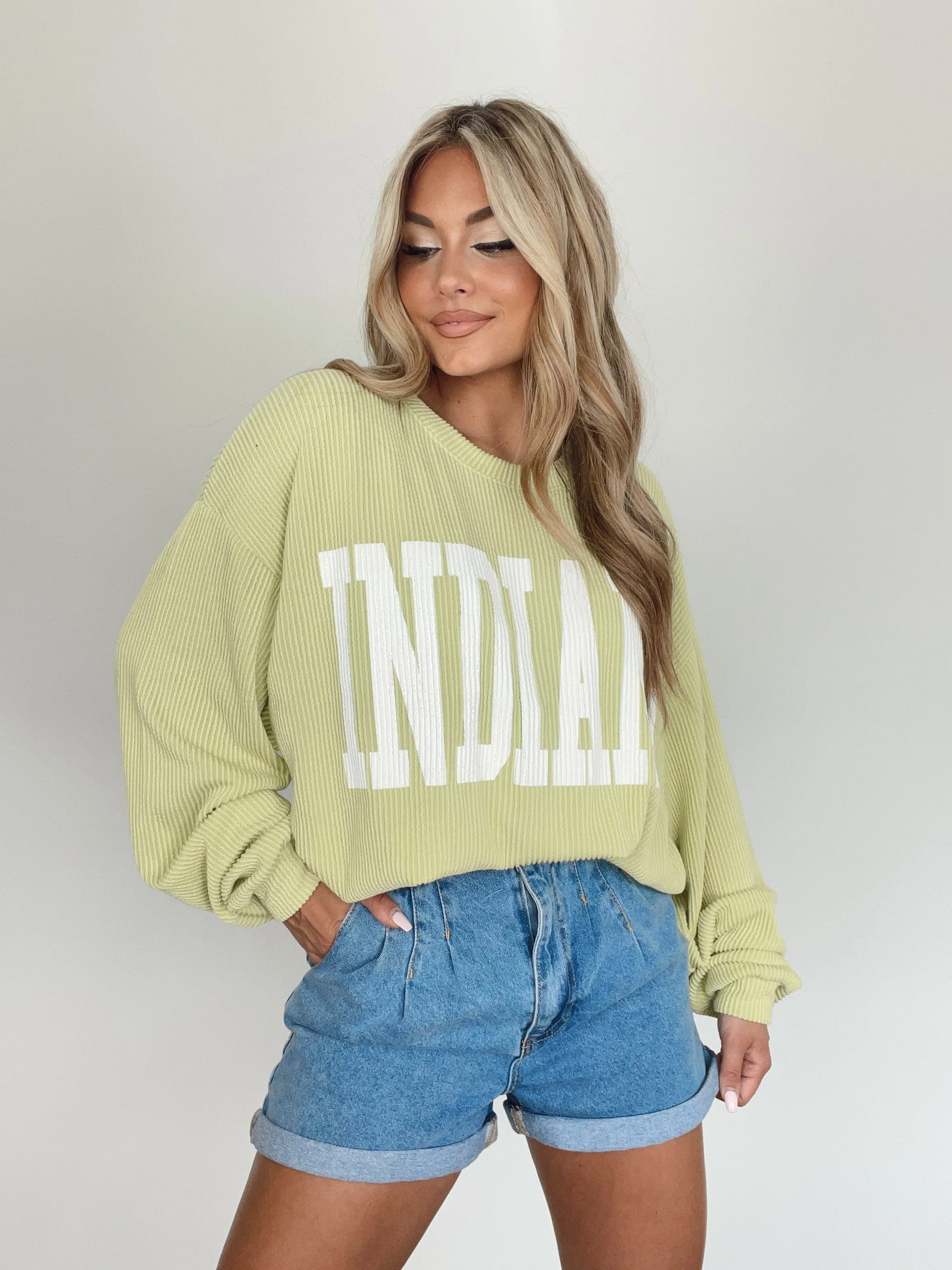Indiana Graphic Sweatshirt sold by LANE 201 product image thumbnail 3