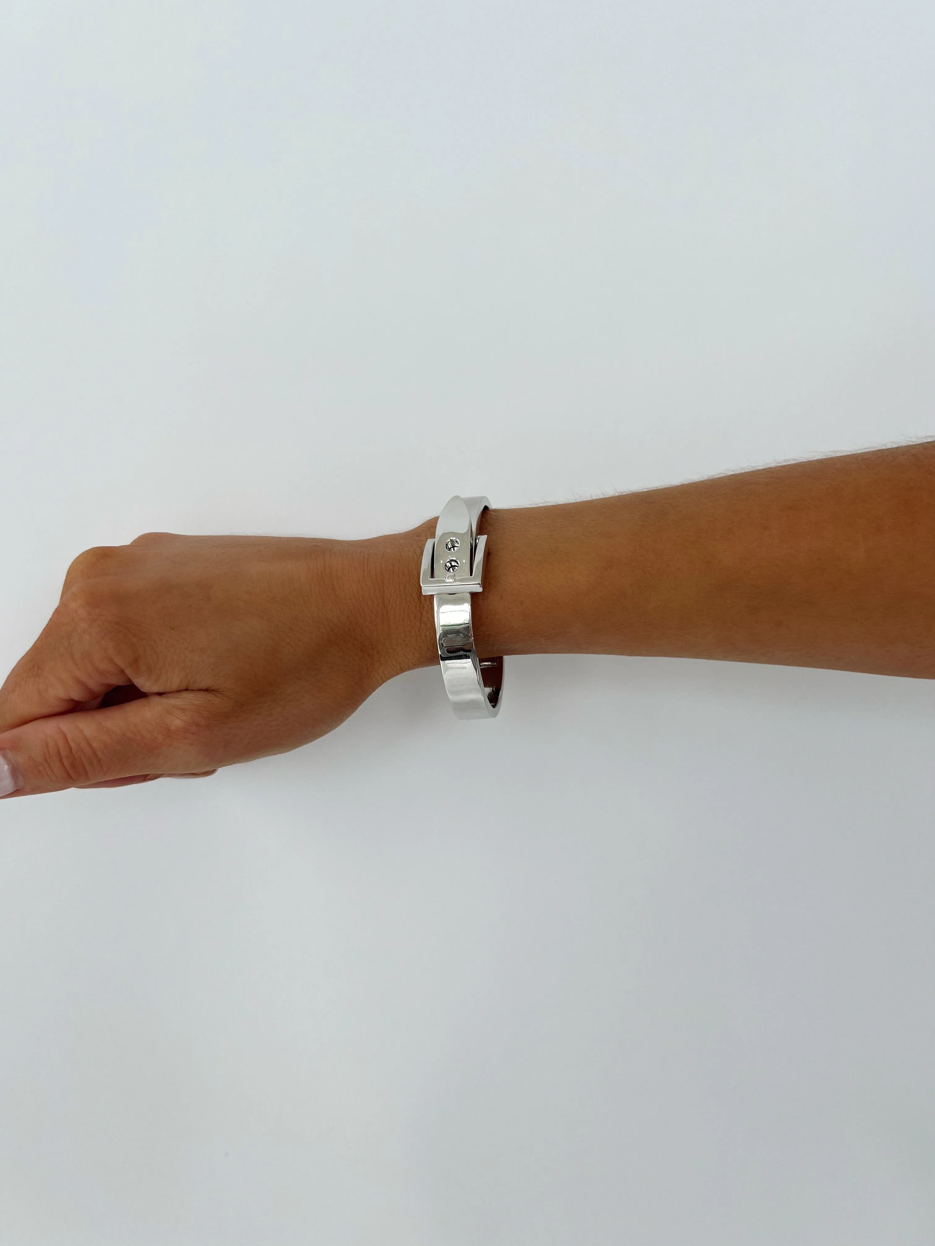 Hinged Bangle Bracelet sold by LANE 201 product image thumbnail 2