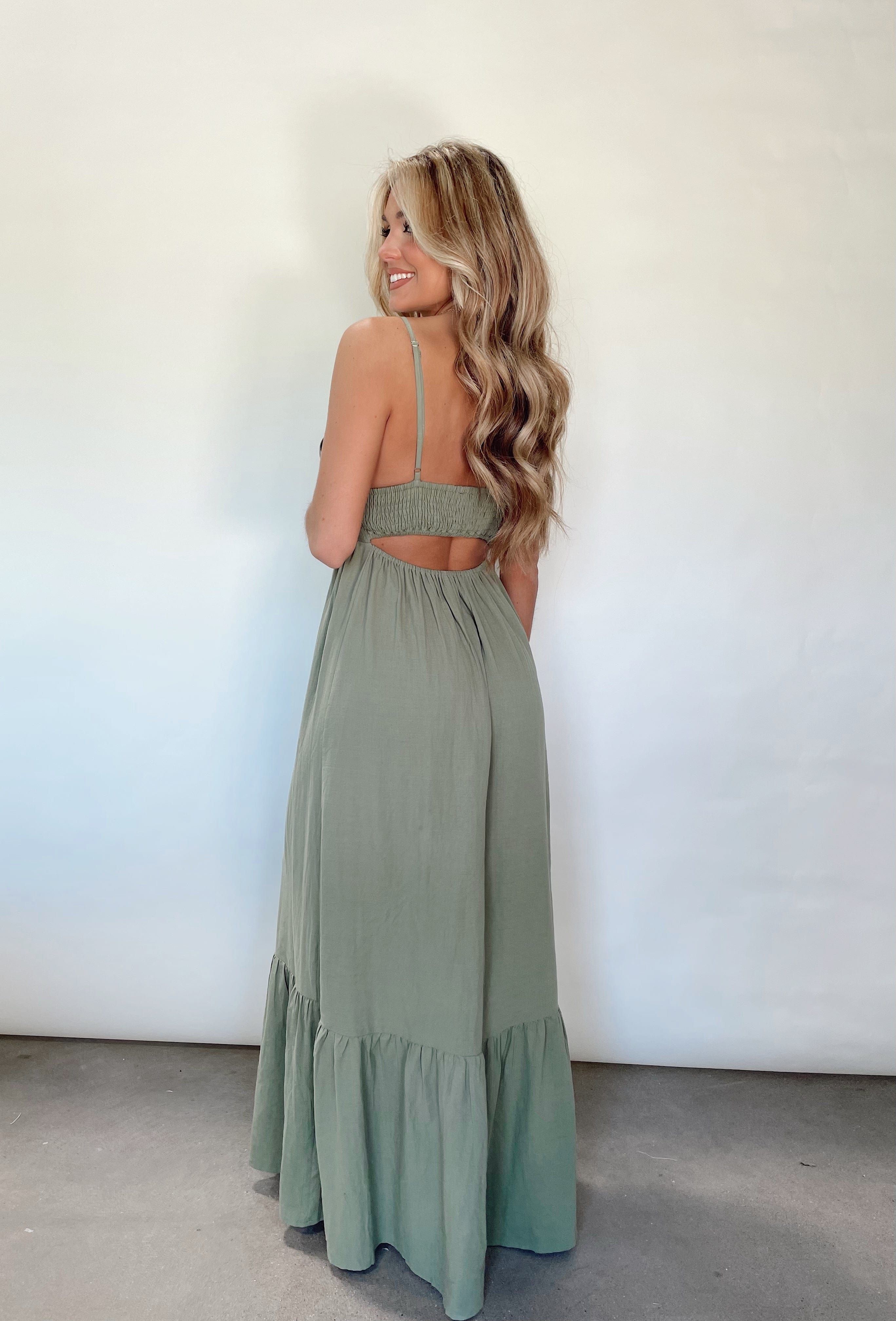 Keeper Of My Heart Maxi Dress sold by LANE 201 product image thumbnail 3