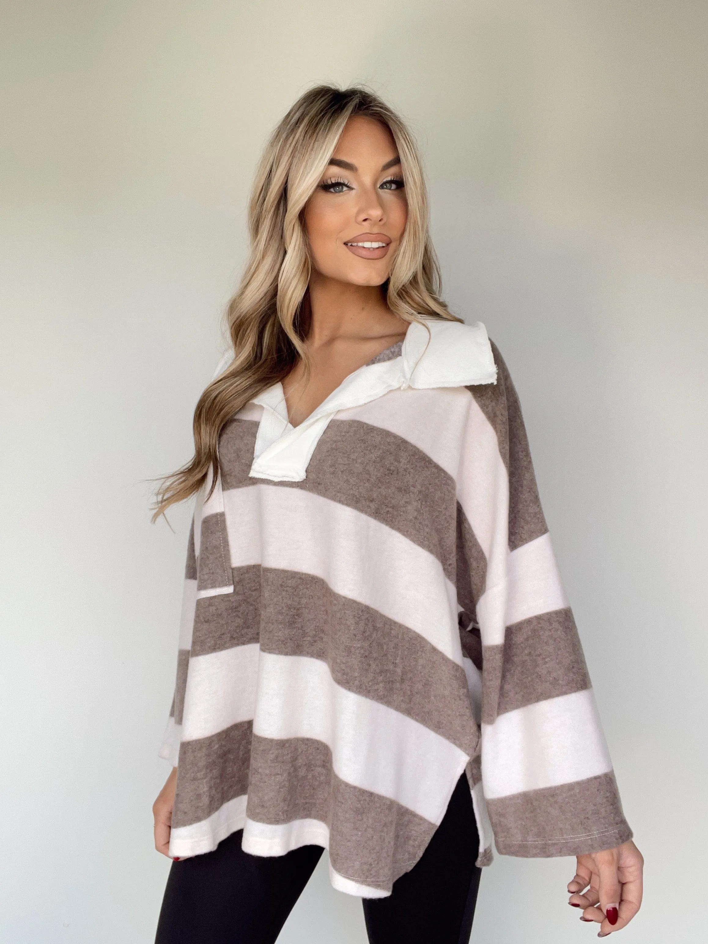 Match Day Striped Top sold by LANE 201