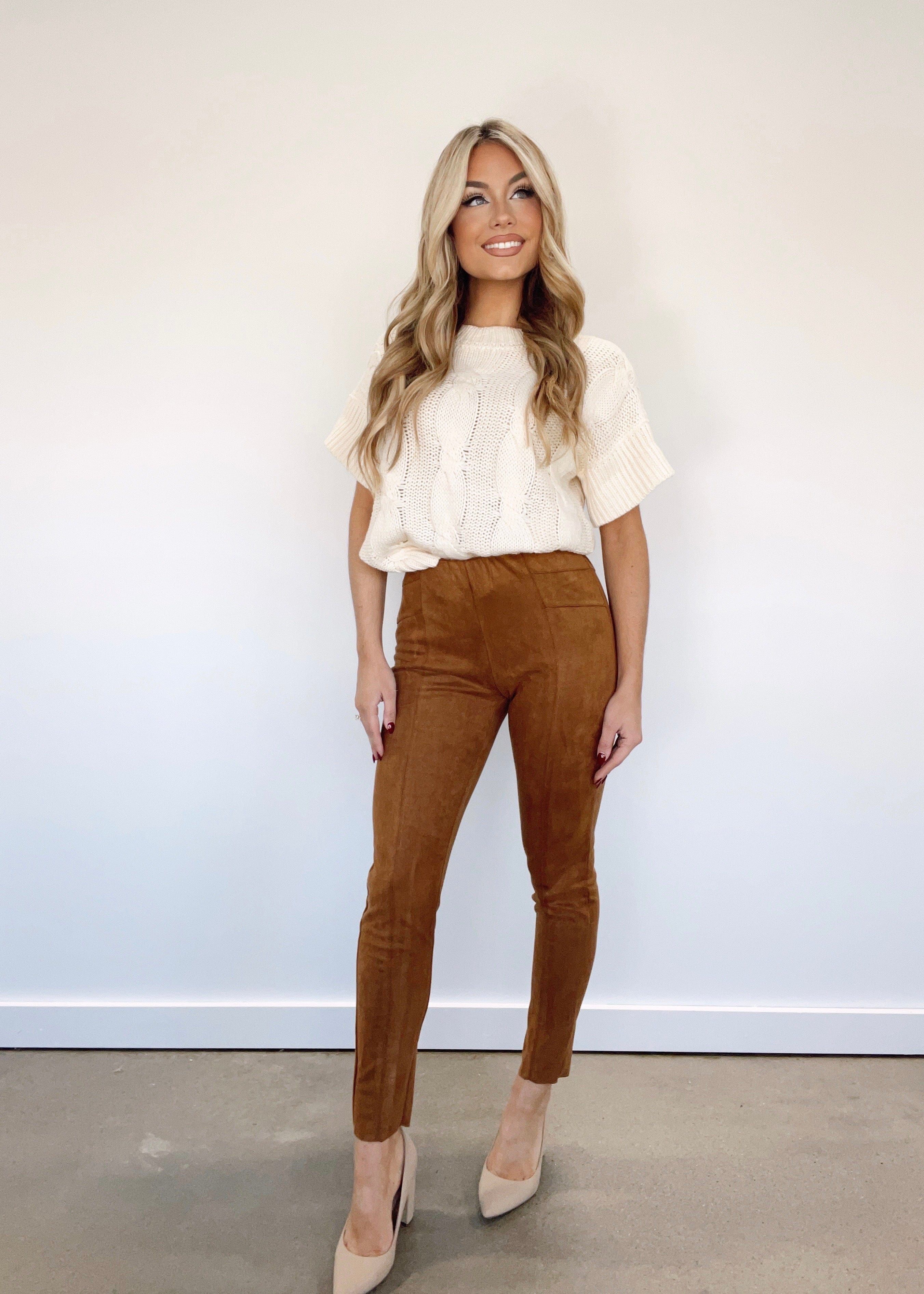 Suede Leggings sold by LANE 201 product image thumbnail 5