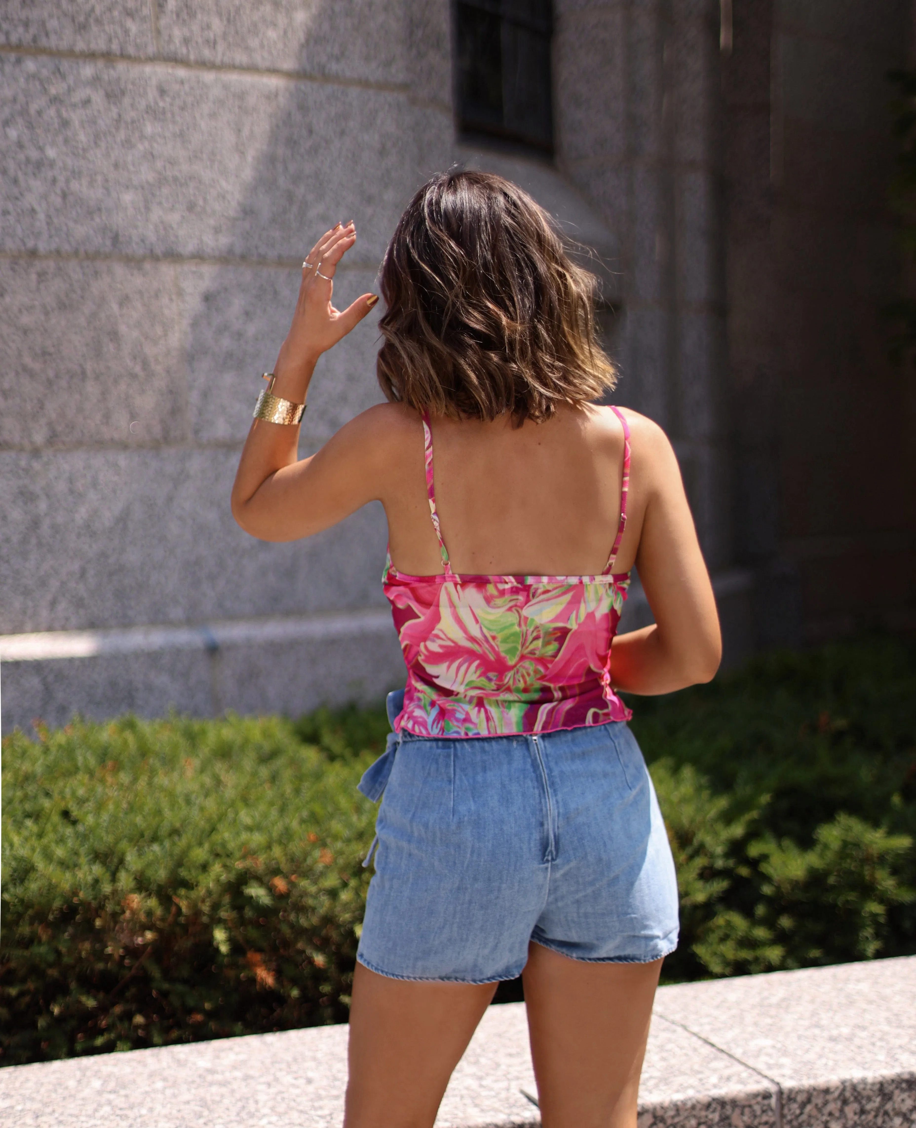Flirty Tropics Tank sold by LANE 201 product image thumbnail 5