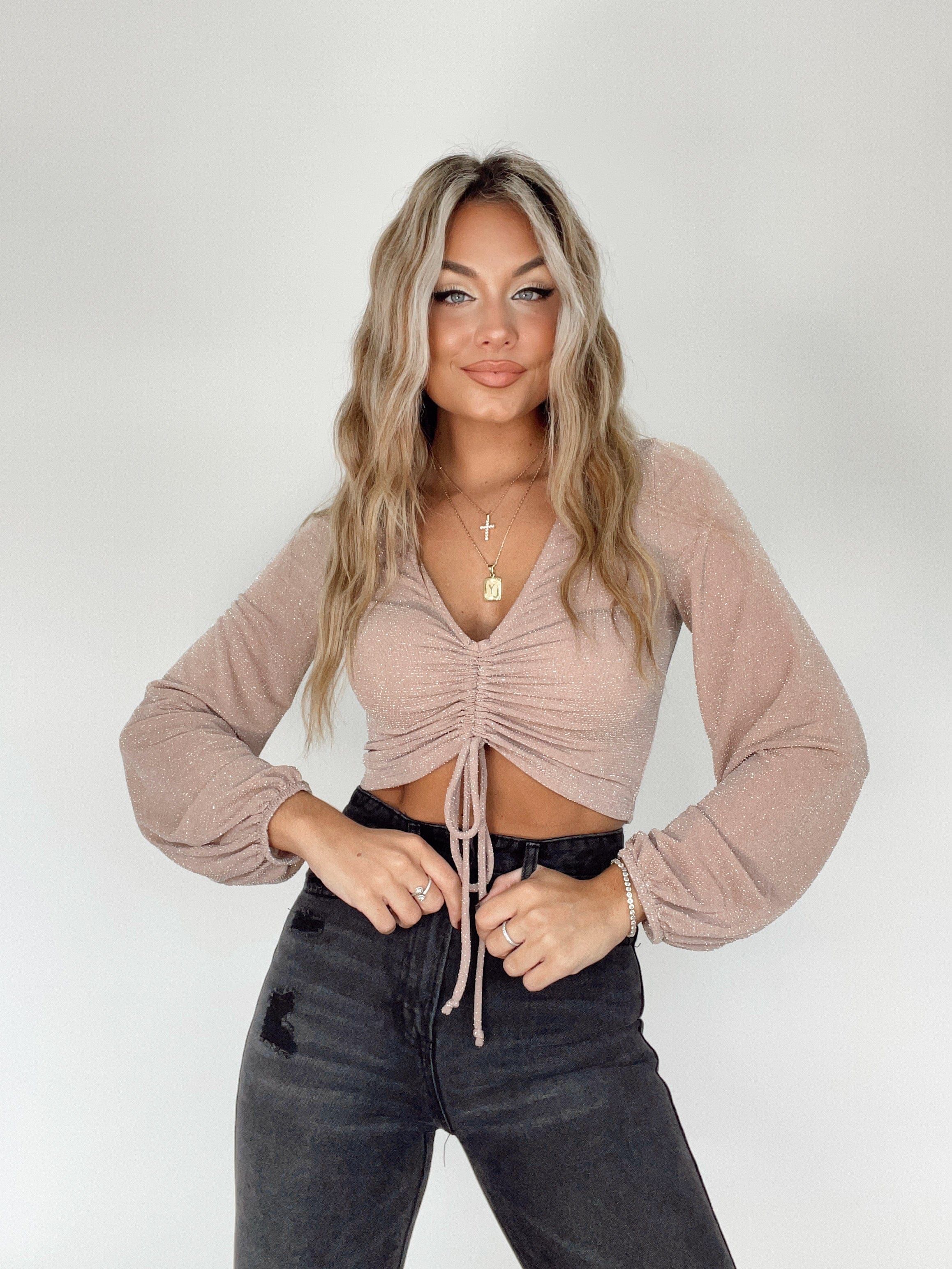Dancing Queen Crop Top sold by LANE 201 product image thumbnail 5