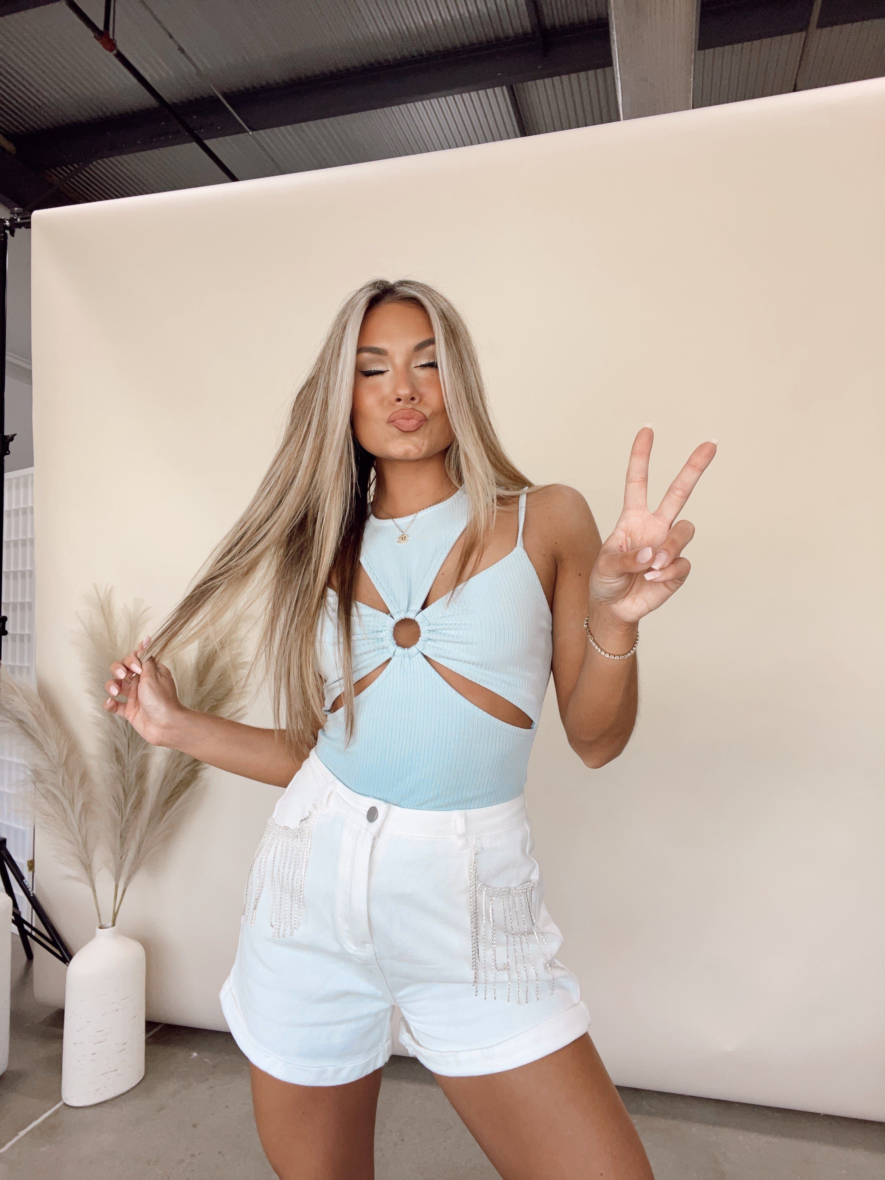 Over You Cutout Bodysuit sold by LANE 201 product image thumbnail 4