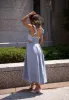 Scallop Edge Midi Dress sold by LANE 201