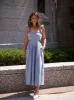 Scallop Edge Midi Dress sold by LANE 201