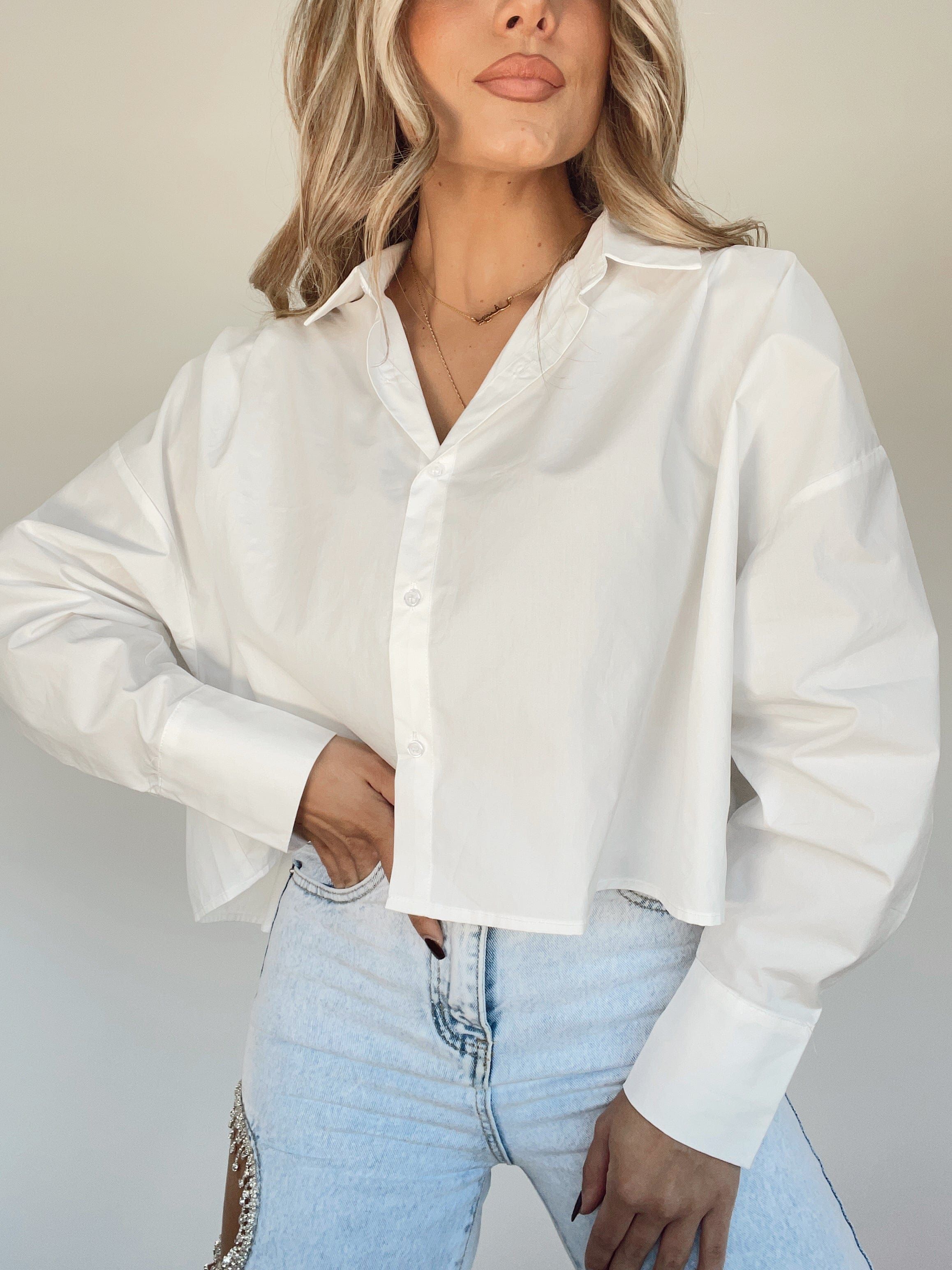 White Streetwear Top sold by LANE 201 product image thumbnail 3