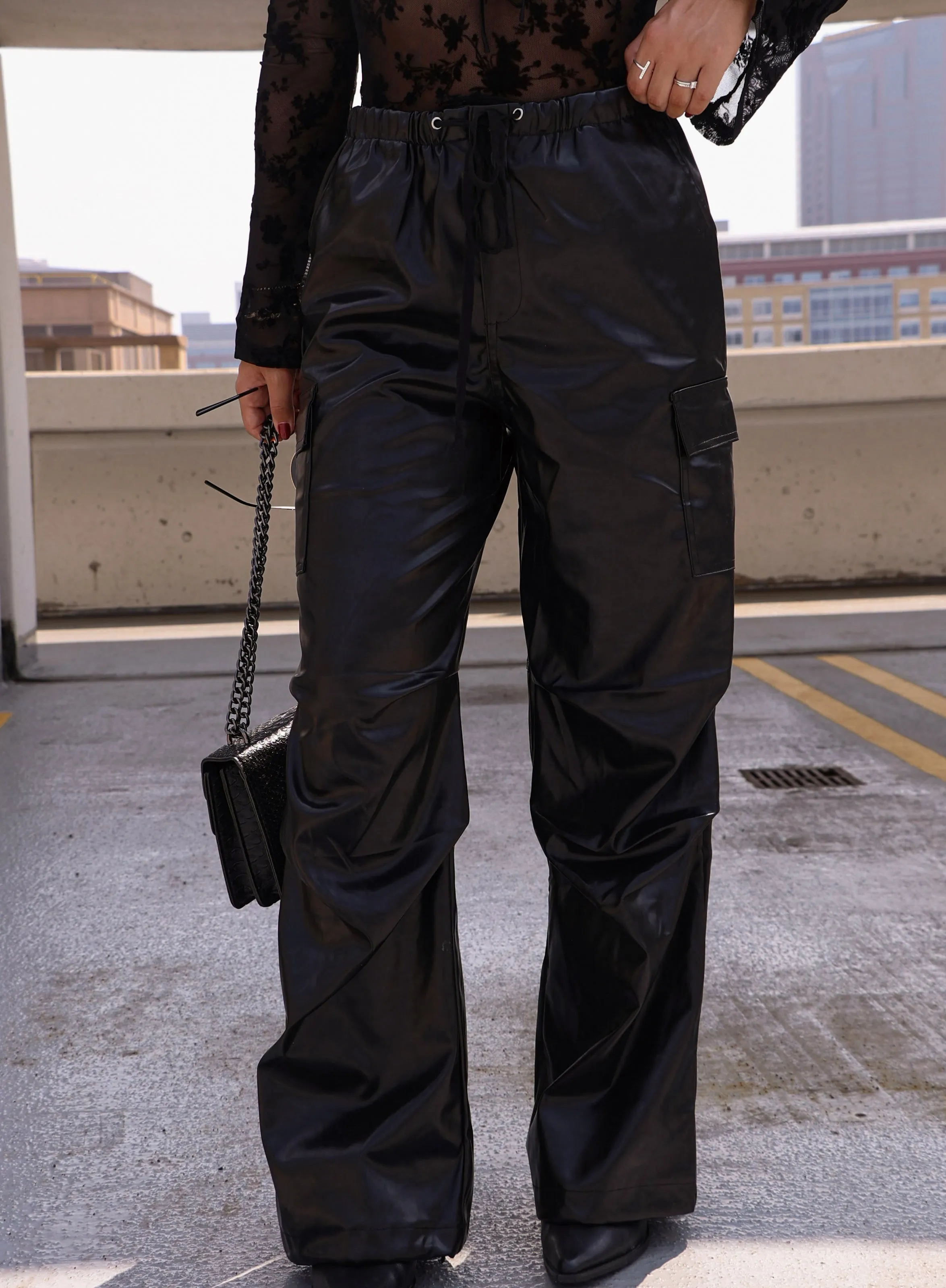 Wildly Chic Cargo Pants sold by LANE 201