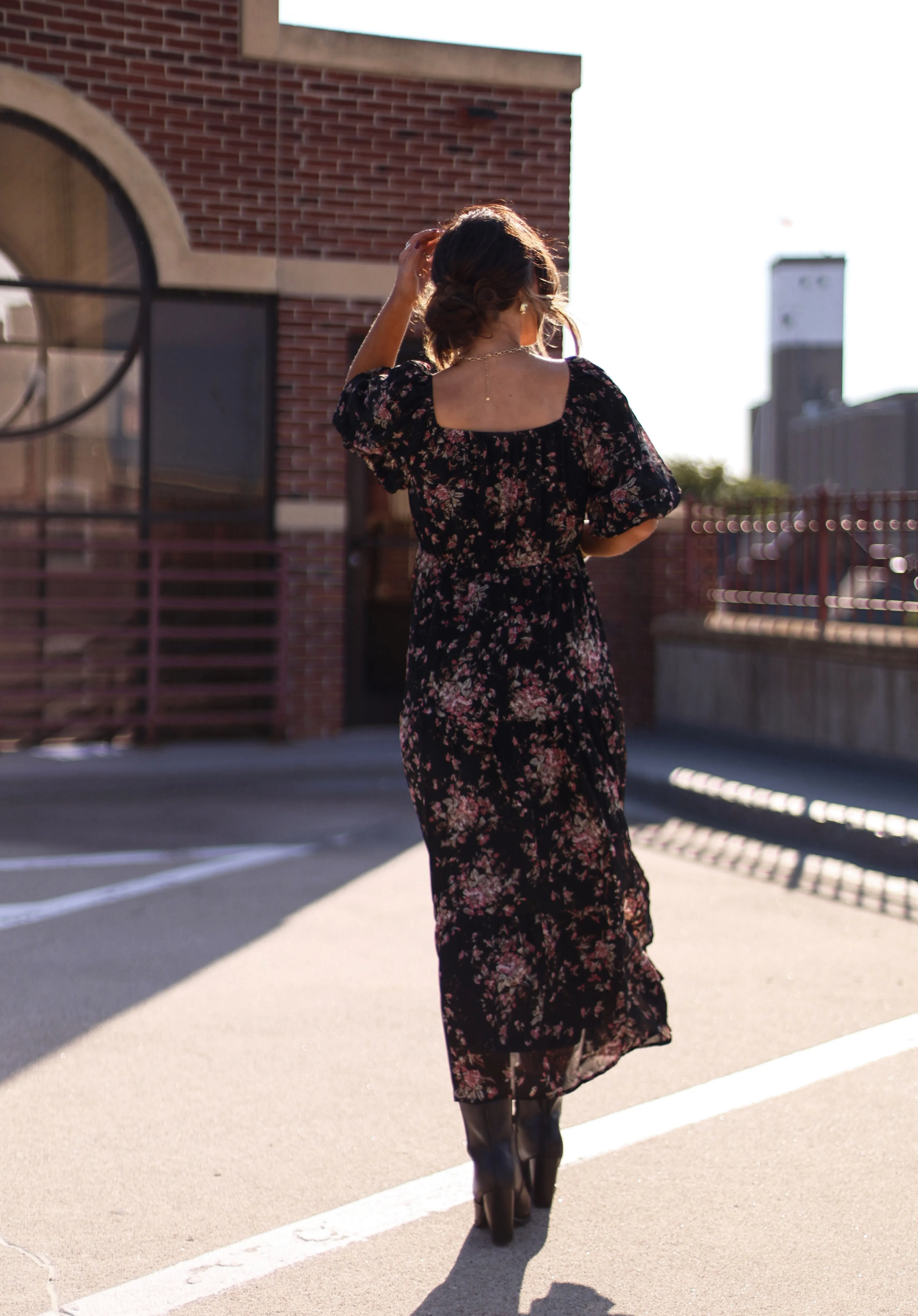 Woodland Petal Maxi Dress sold by LANE 201 product image thumbnail 2