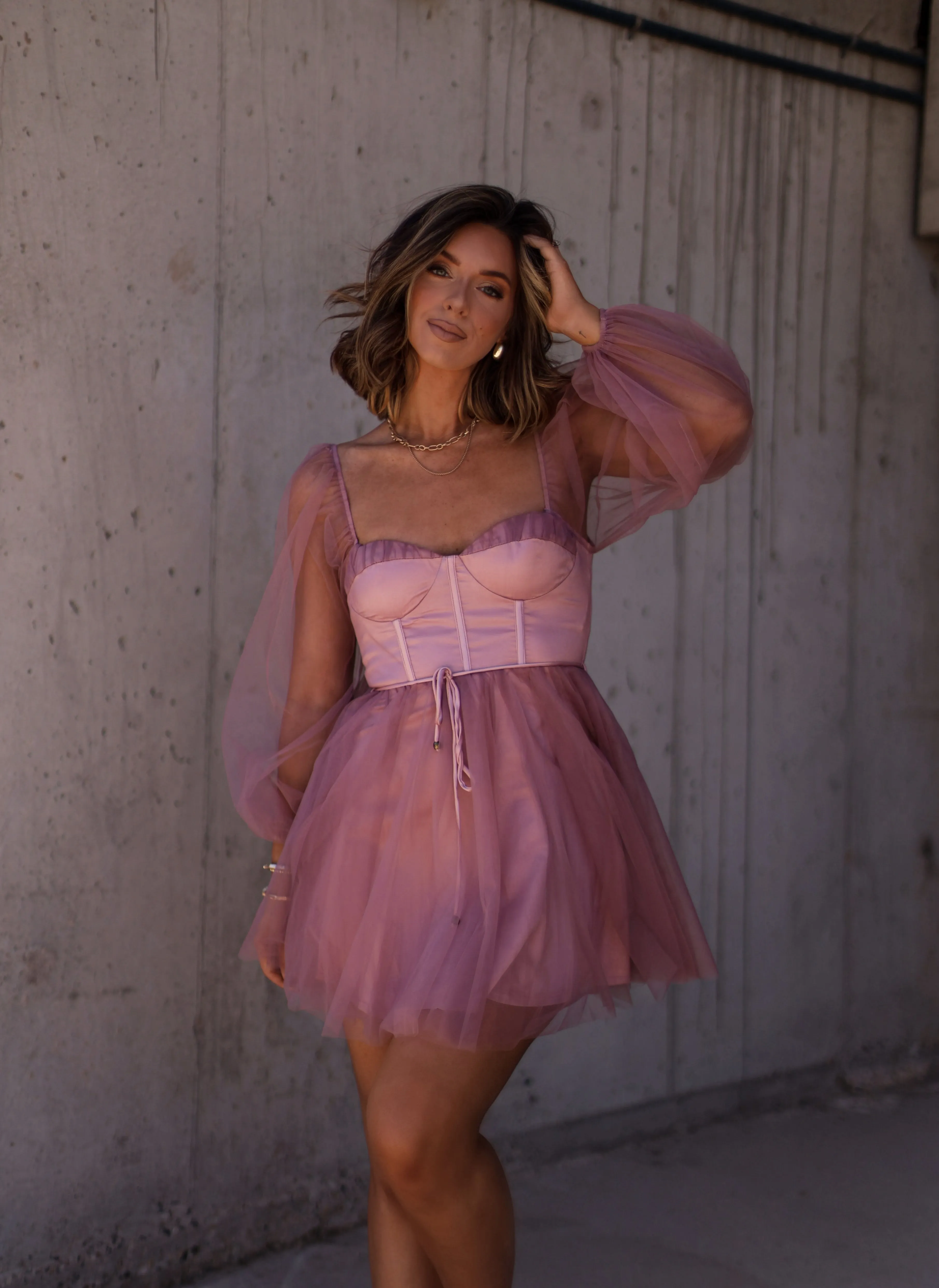 Modern Romance Mini Dress sold by LANE 201