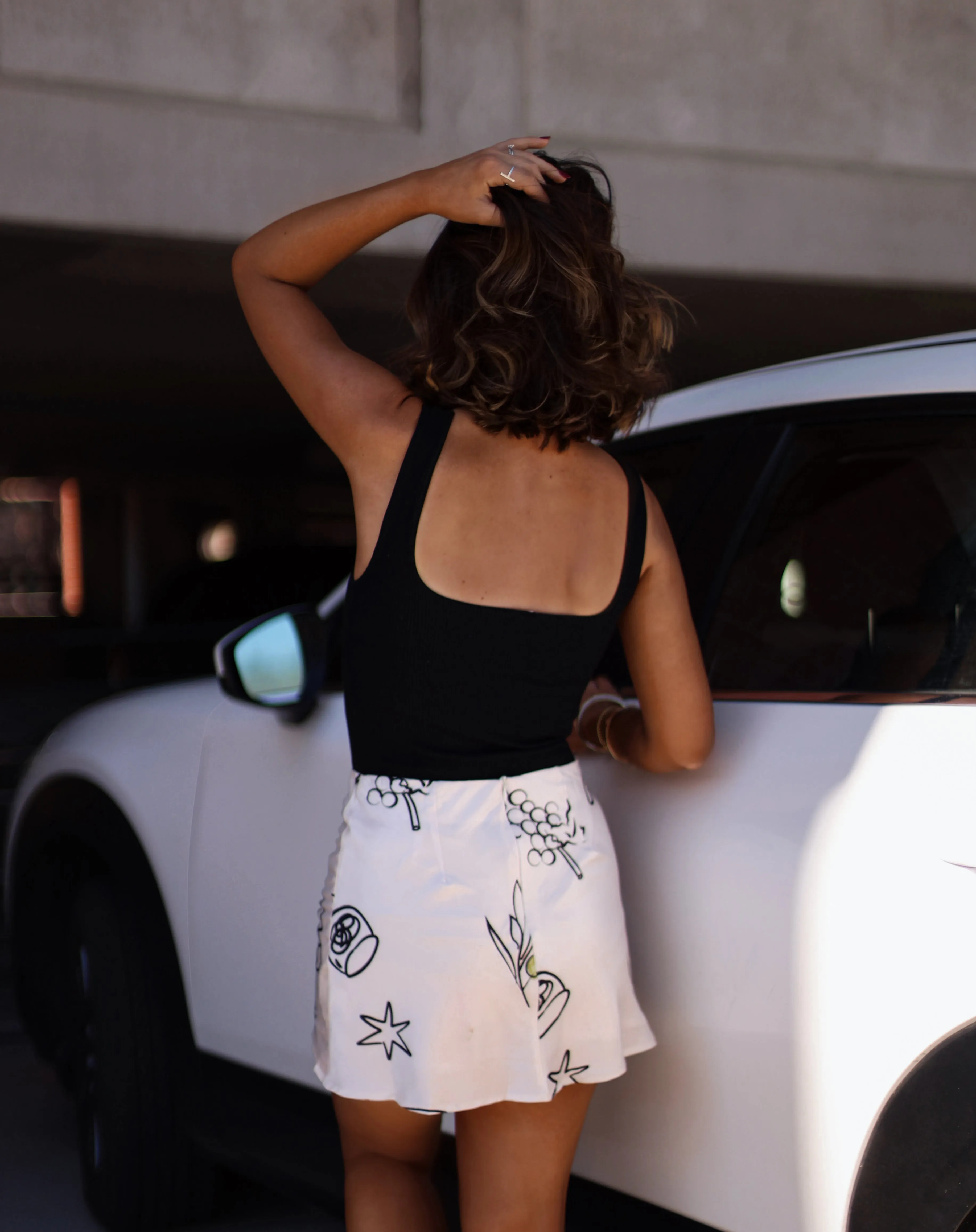 Martini Mini Skirt sold by LANE 201 product image thumbnail 2