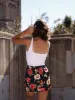 Floral Elegance Mini Skirt sold by LANE 201