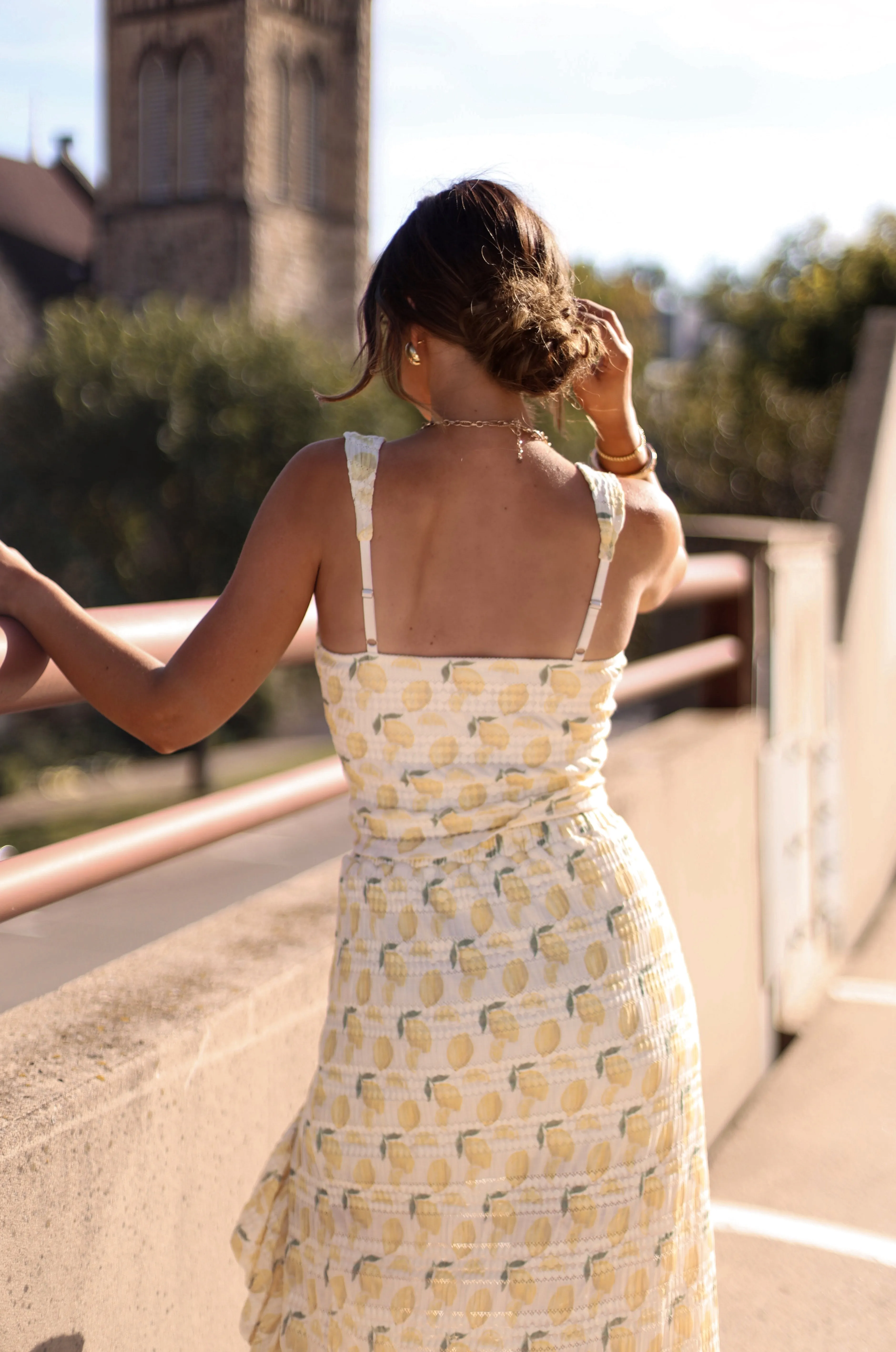 Lemon Lace Tank sold by LANE 201 product image thumbnail 2