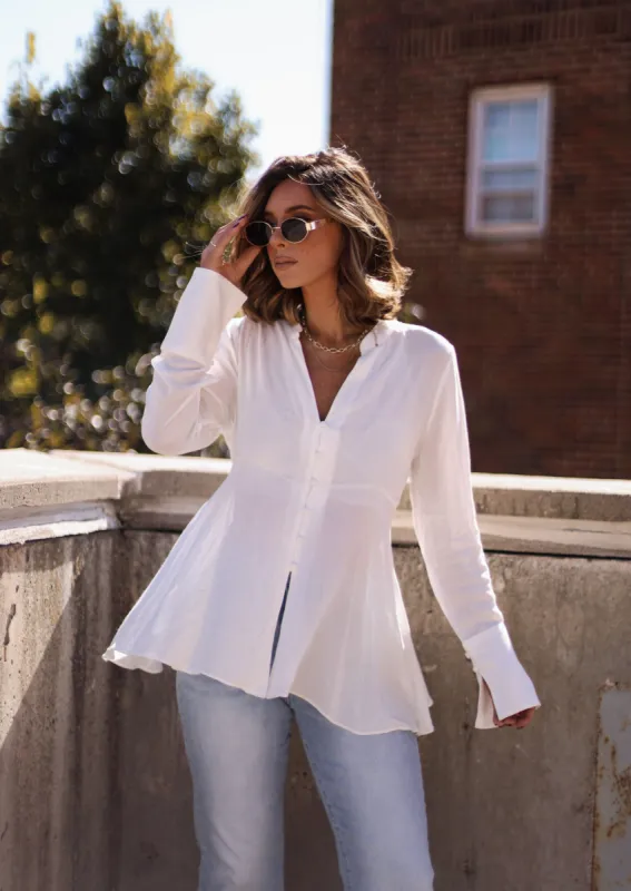 Open Allure Blouse sold by LANE 201
