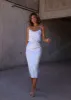Sleek Satin Skirt sold by LANE 201