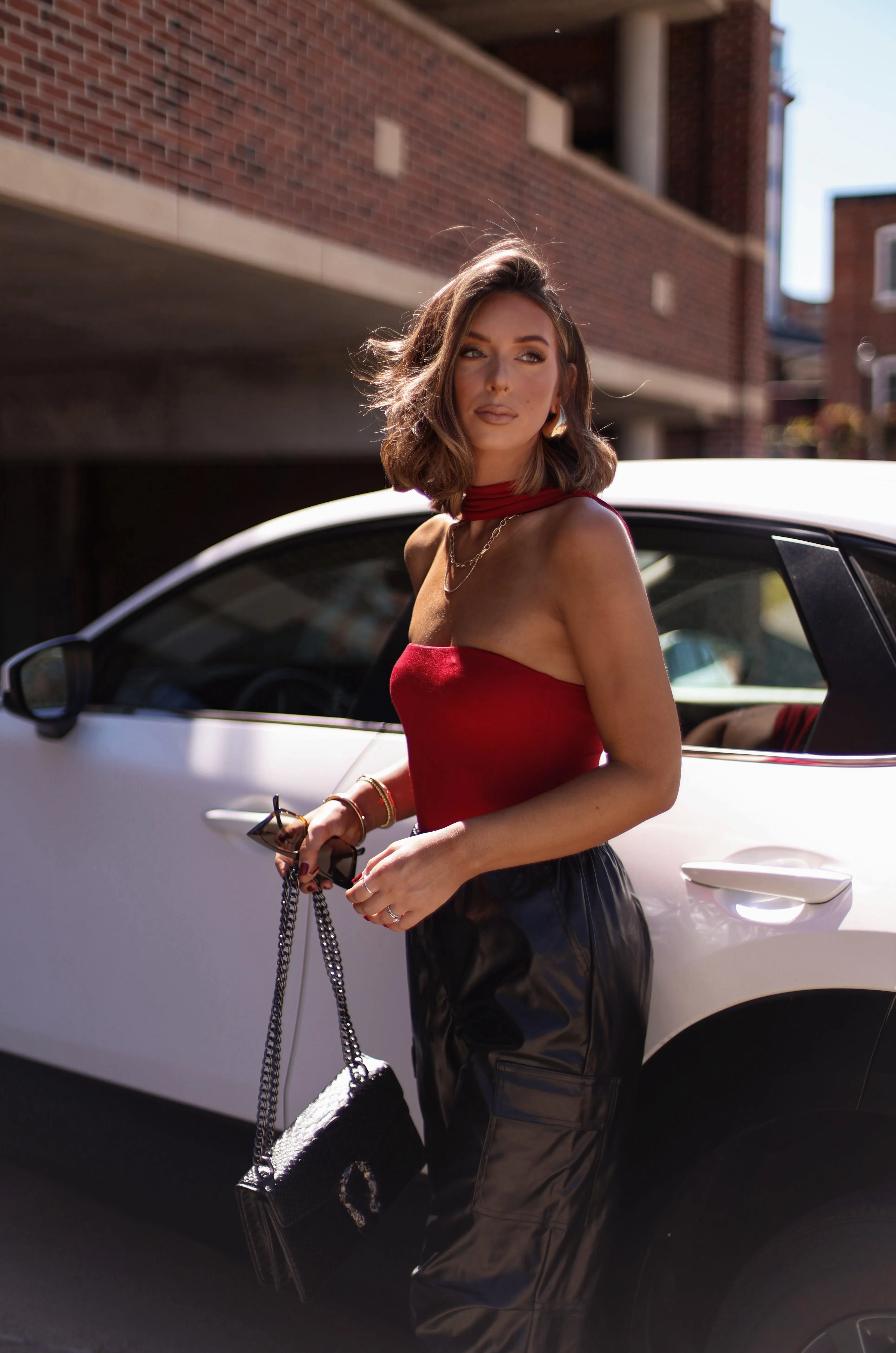 Melrose Halter Top sold by LANE 201 product image thumbnail 4