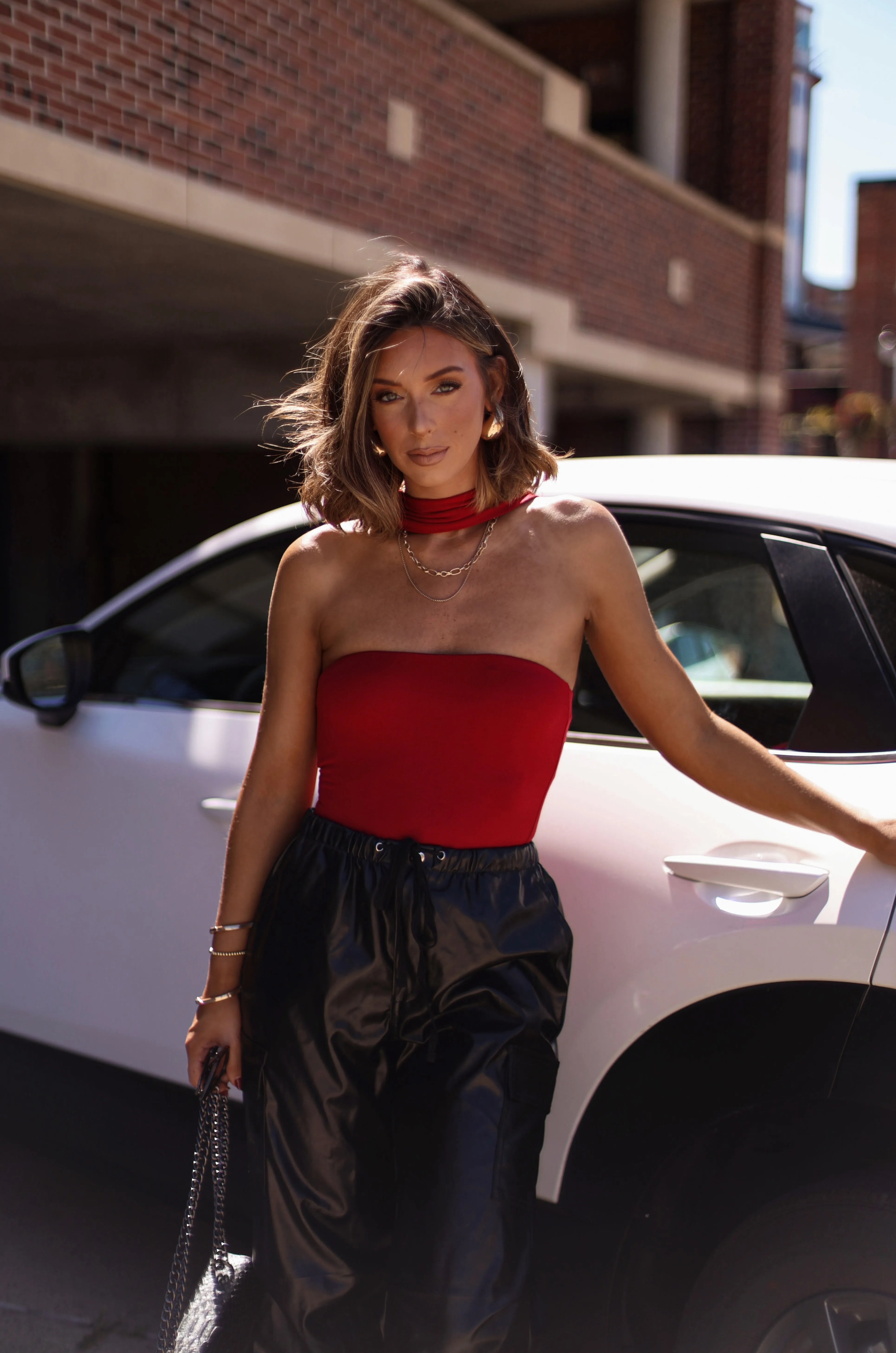 Melrose Halter Top sold by LANE 201 product image thumbnail 5