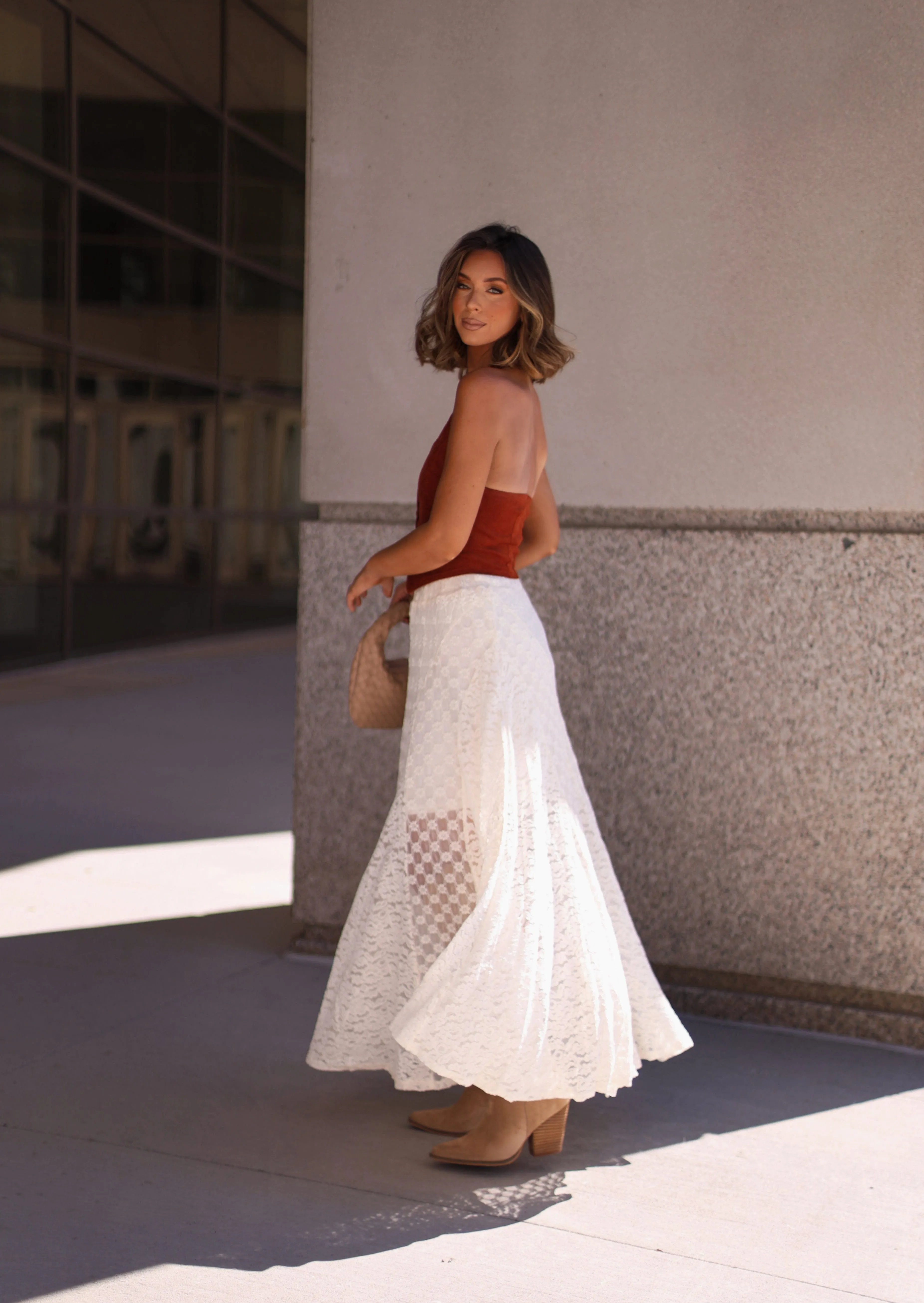 Lovely Lace Maxi Skirt sold by LANE 201 product image thumbnail 2