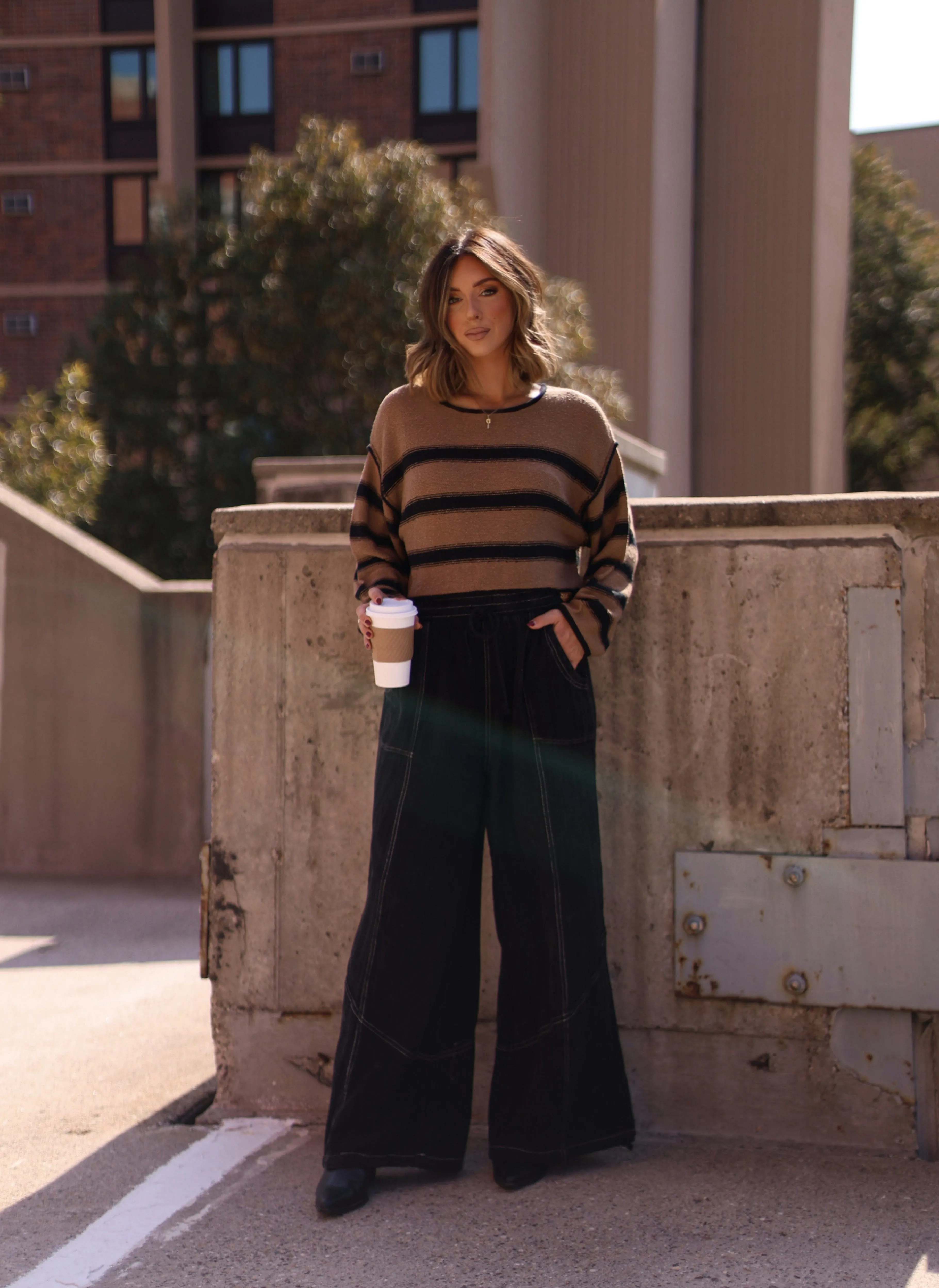 Spill It Striped Sweater sold by LANE 201 product image thumbnail 5