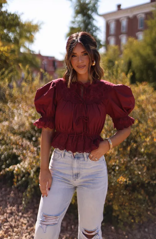 Autumn Apple Top sold by LANE 201