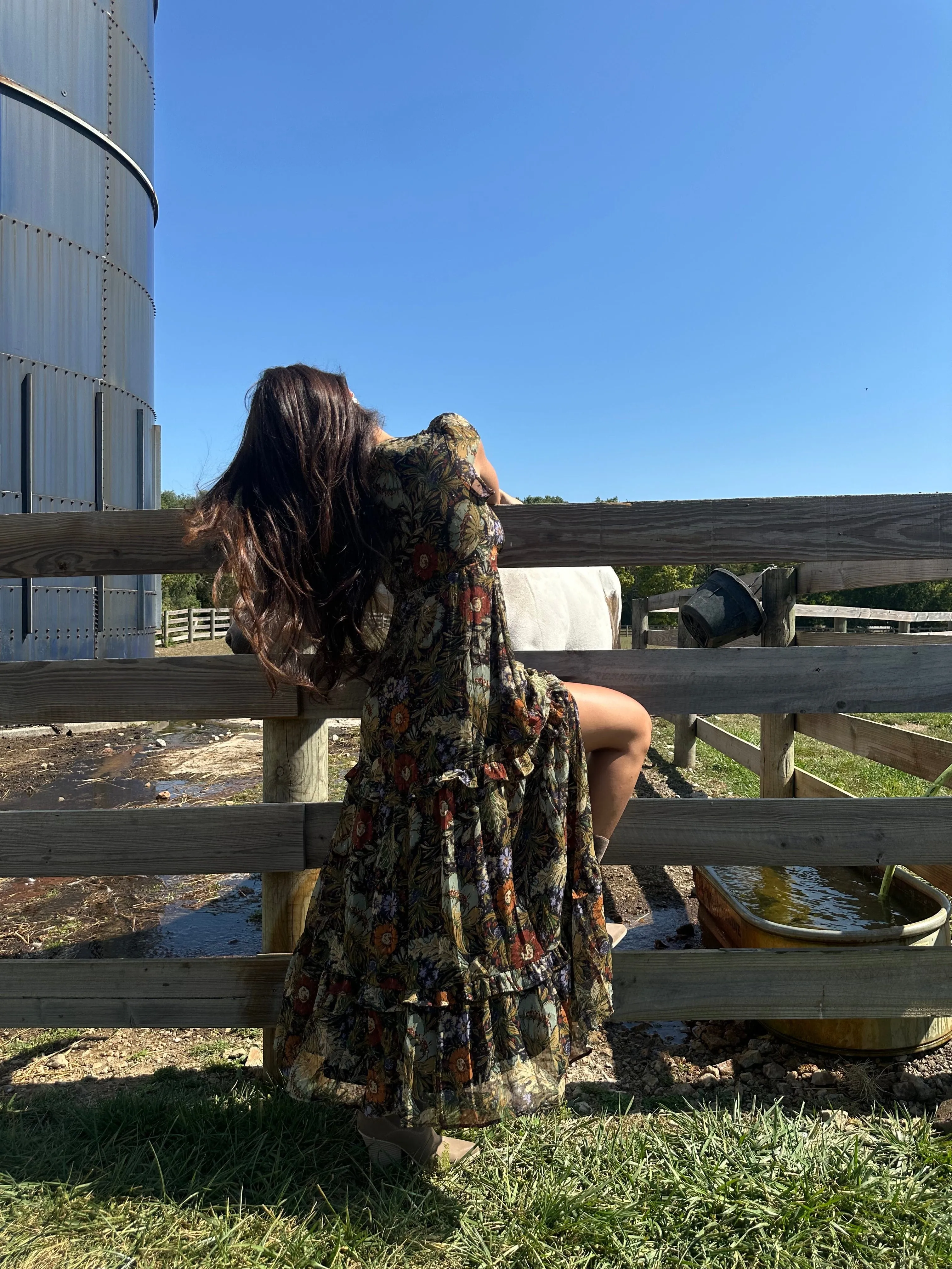 Wildflower Fields Maxi Dress sold by LANE 201 product image thumbnail 2