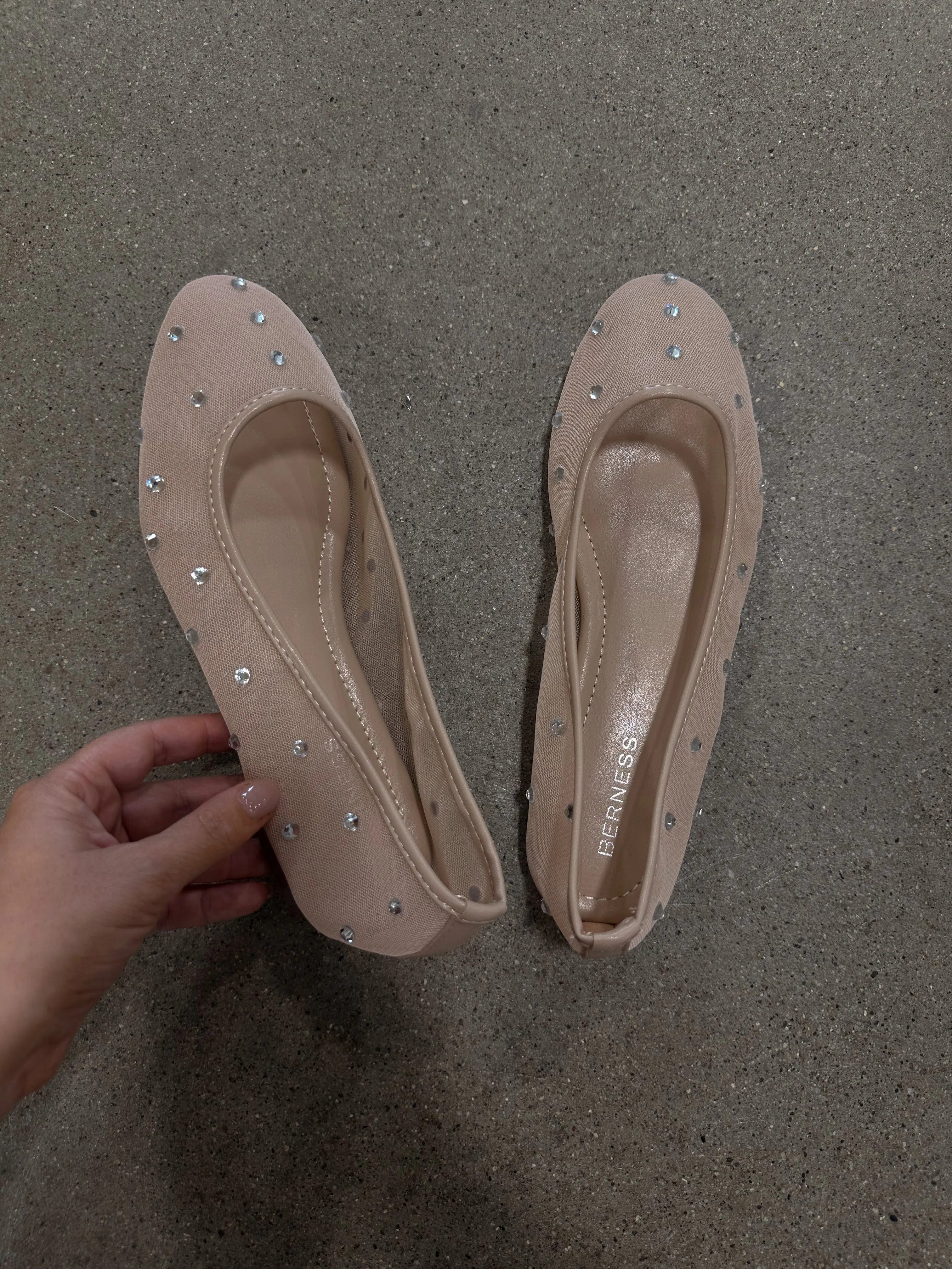 Mesh Ballet Flats sold by LANE 201