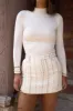 Tweeded Elegance Mini Skort sold by LANE 201