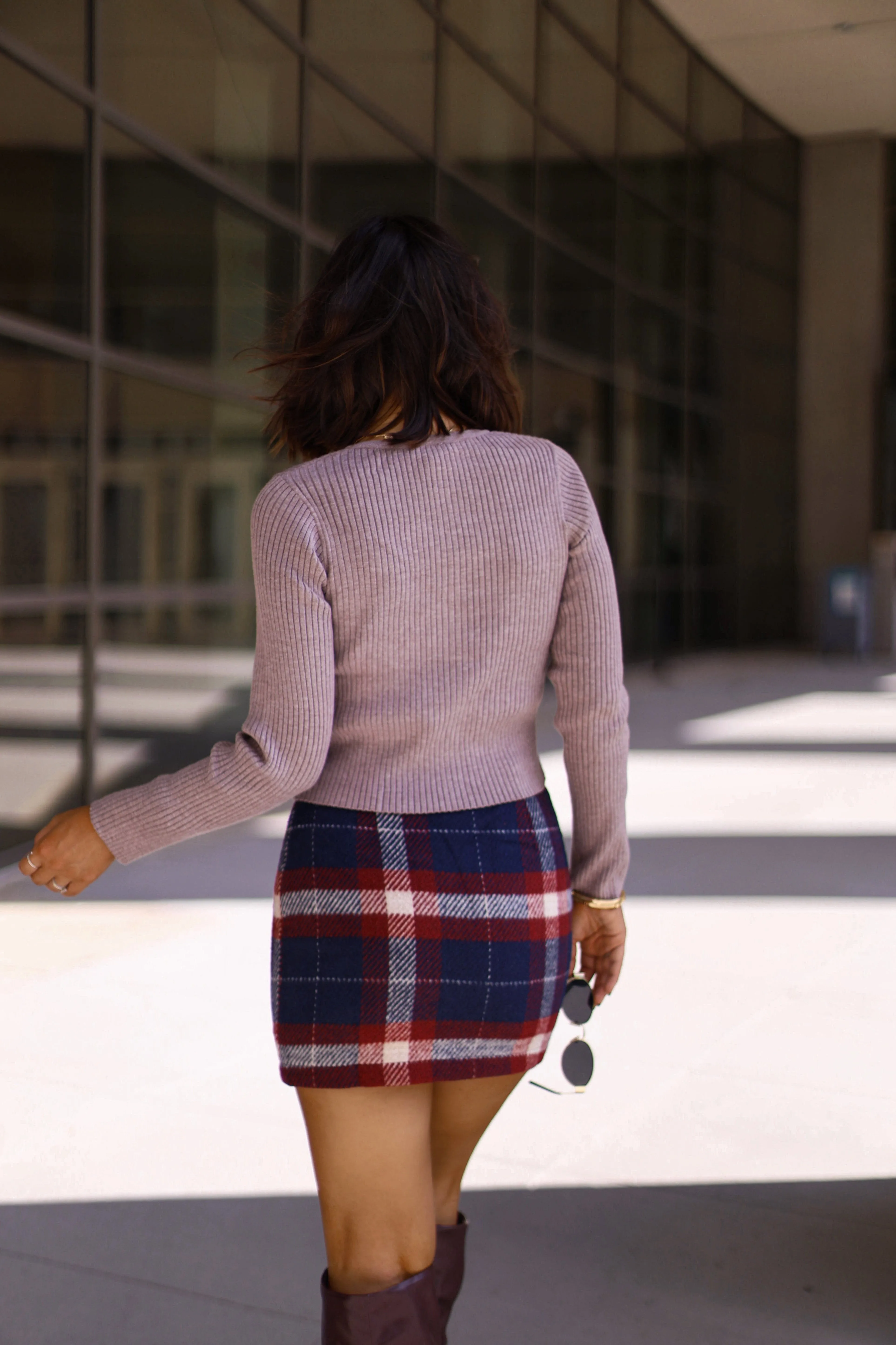 Round Neck Sweater Cardigan sold by LANE 201 product image thumbnail 2