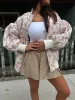 Fancy This Floral Bomber Jacket sold by LANE 201