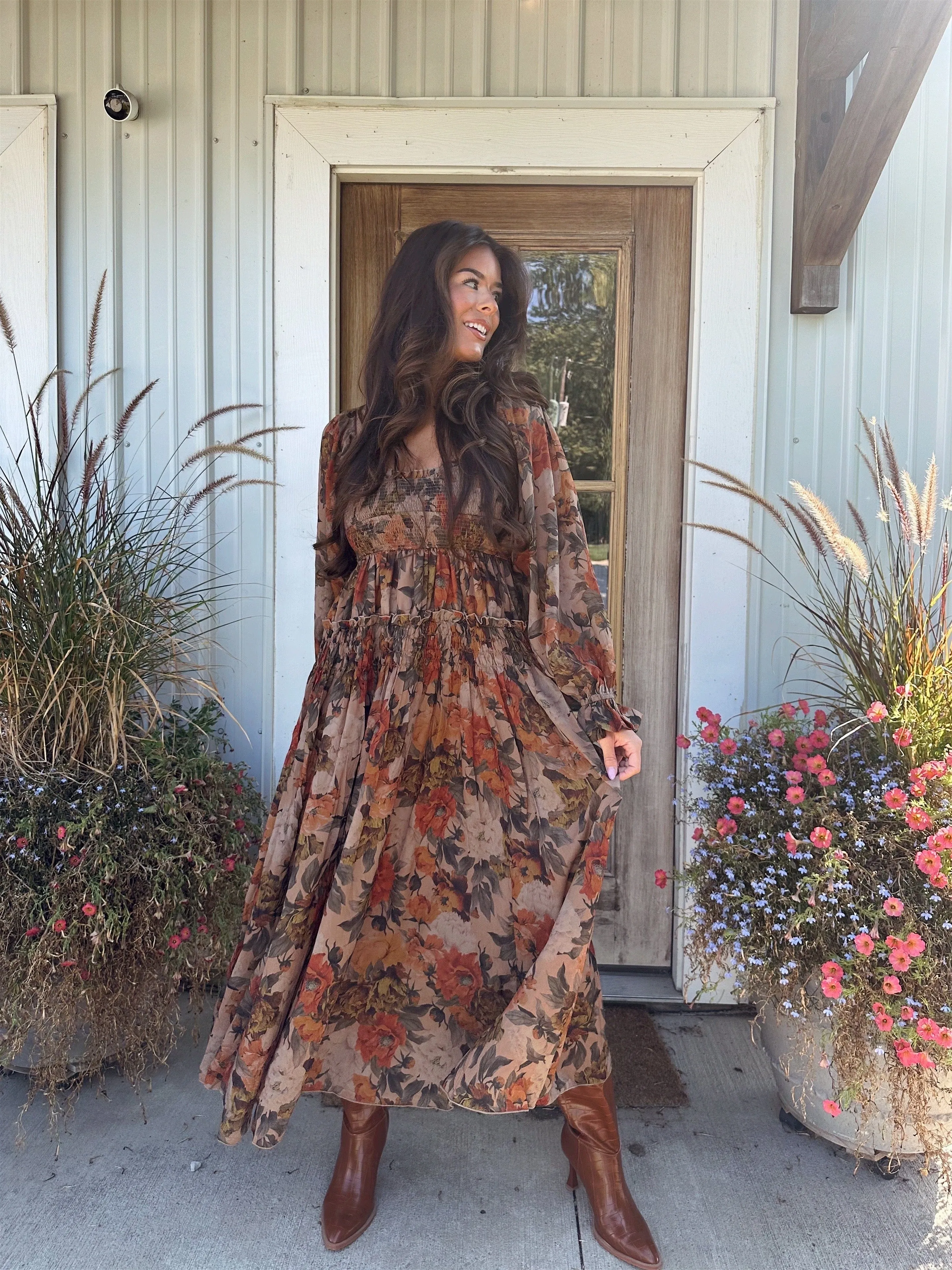 Golden Harvest Maxi Dress sold by LANE 201 product image thumbnail 4