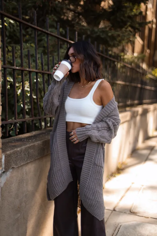 Bundled In Cardigan sold by LANE 201